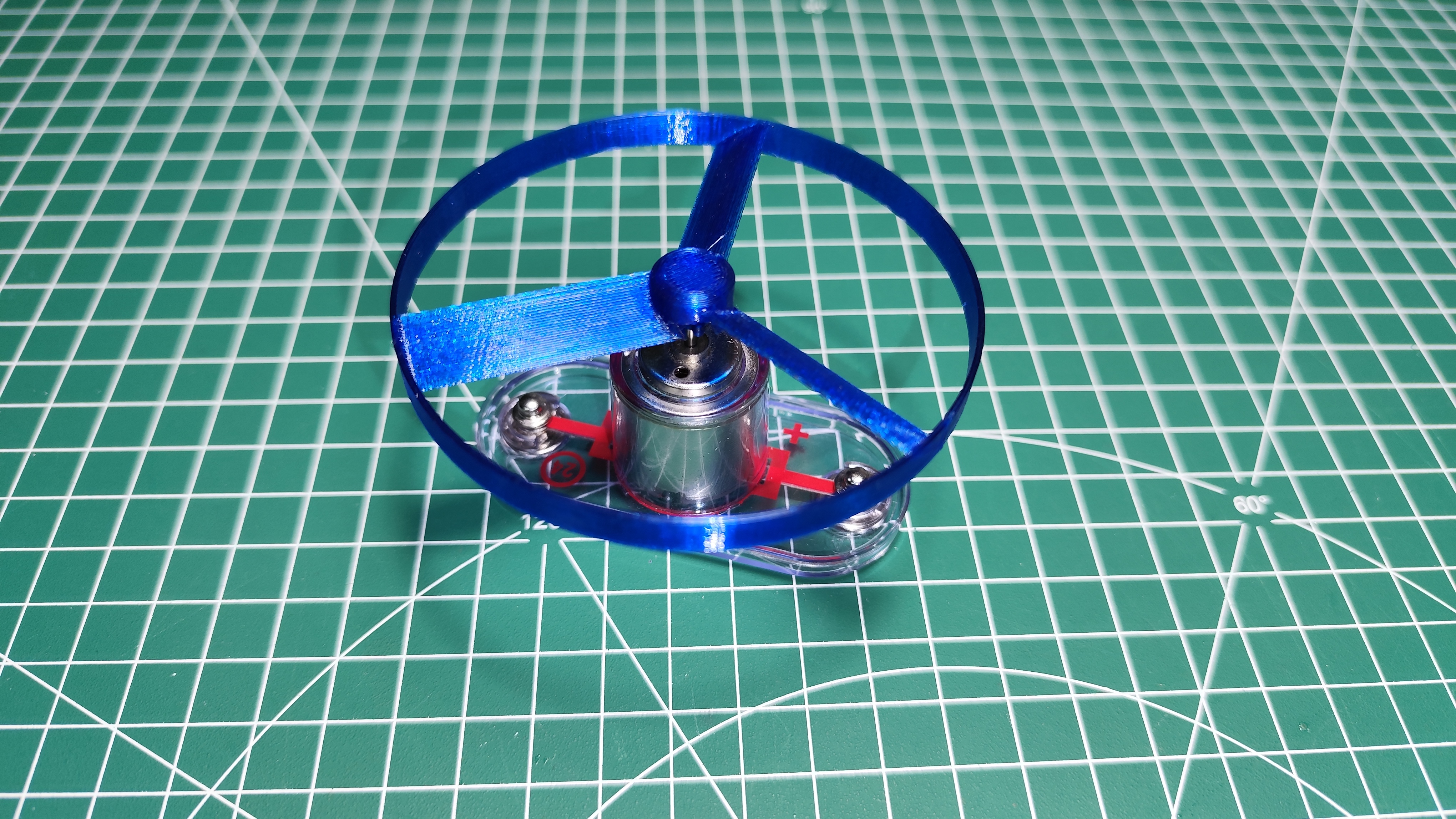 Propeller and Peg for Kosmos Easy Elektro Construction Kit