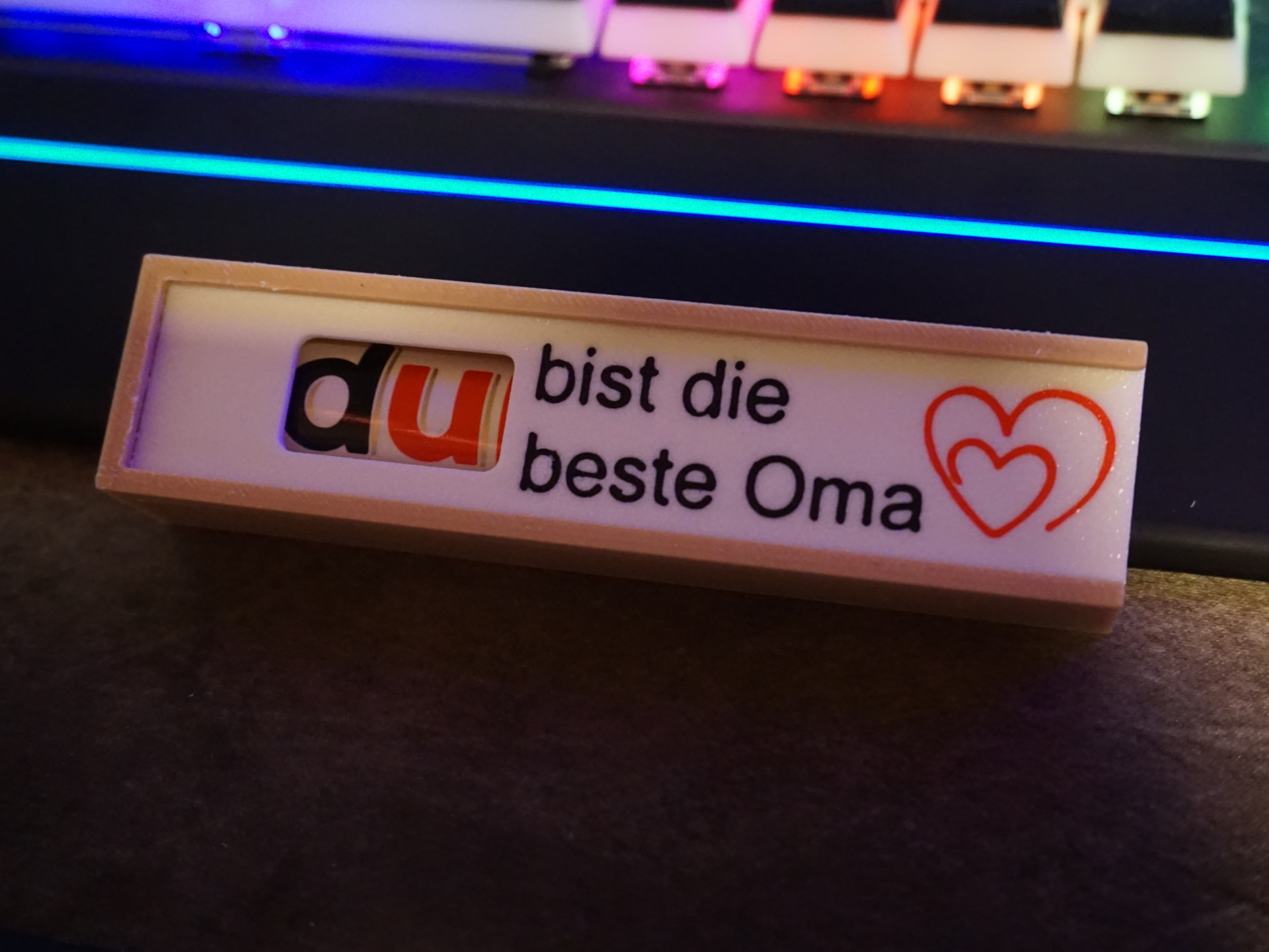 DUplo Geschenk Box Oma