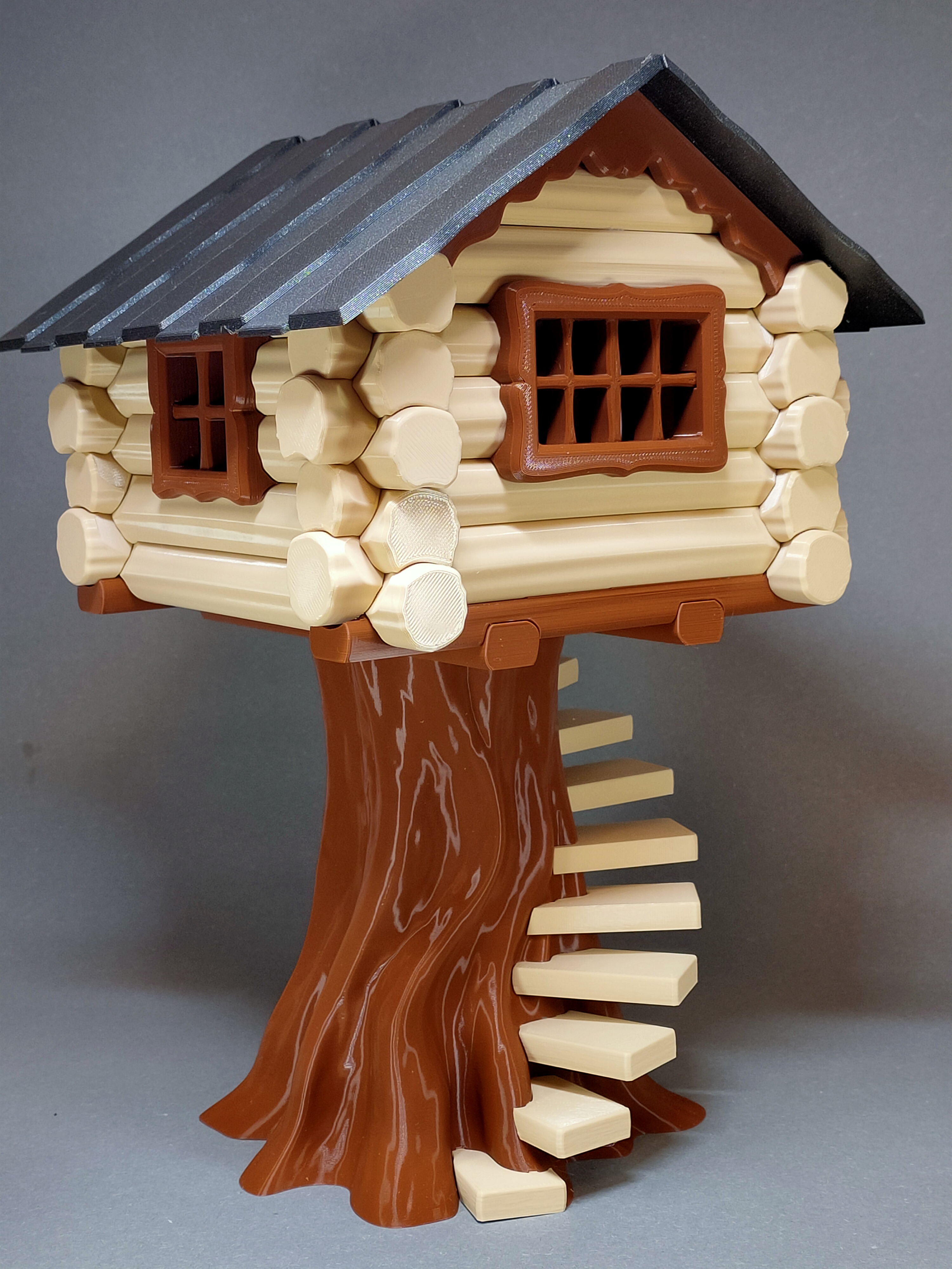 Miniatura 5 do modelo 3D Log Tree House