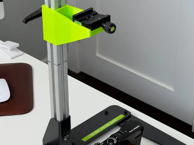 Tabletop Tripod Head for Copy Stand (originally for Valoi copy stand)