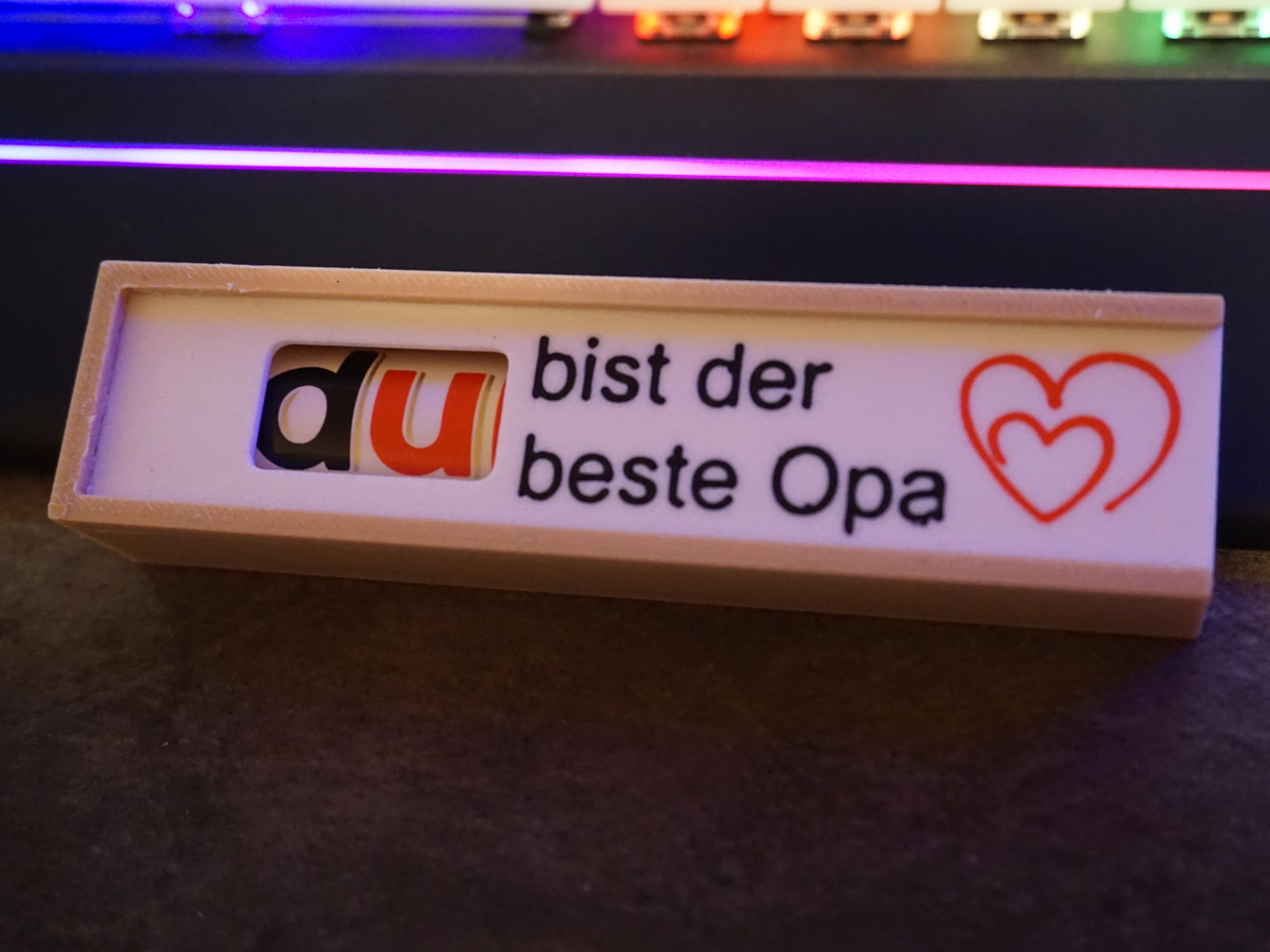 DUplo Geschenk Box Opa