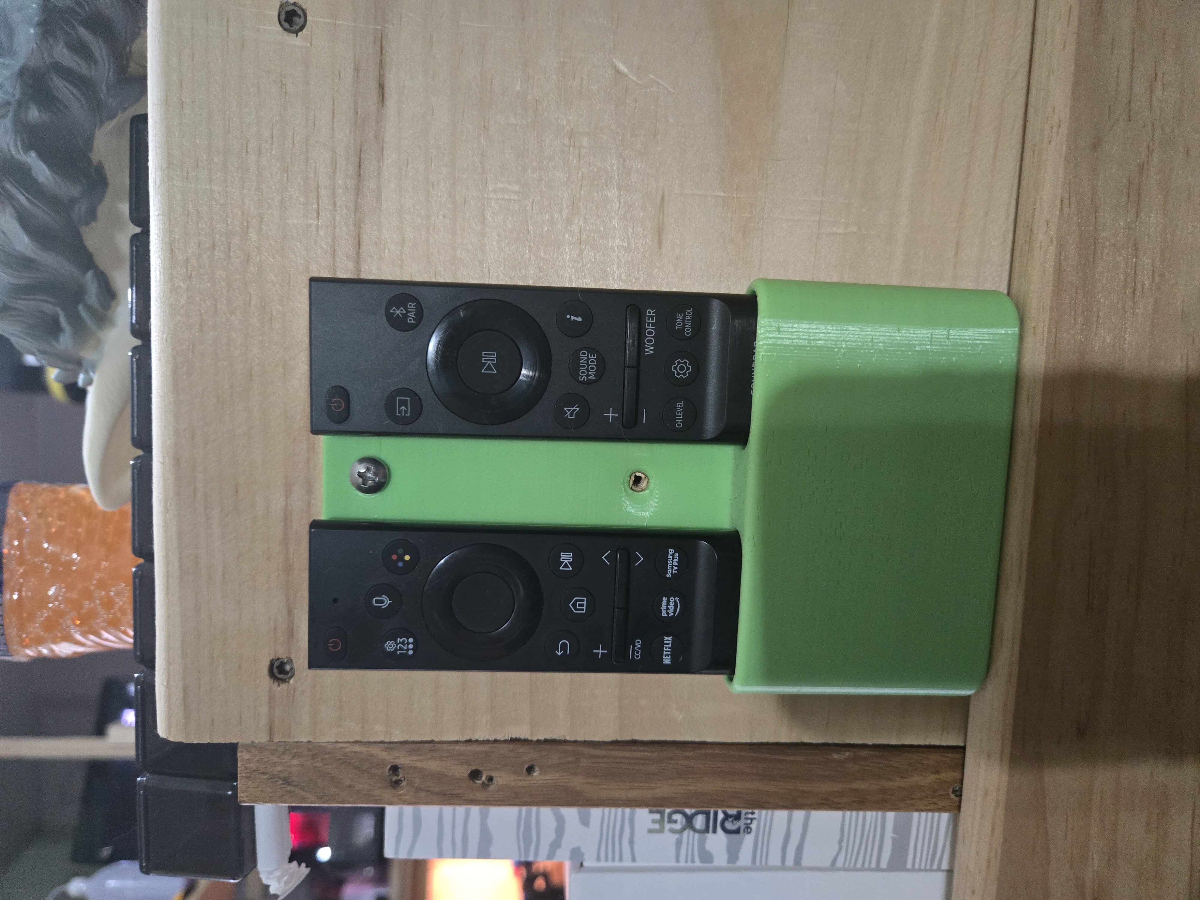 samsung remote holder