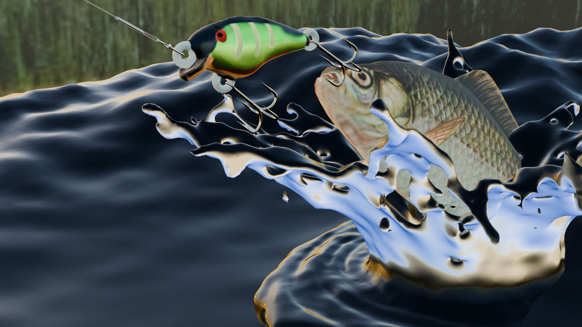Fishing Lure Version 2 Improved Strength