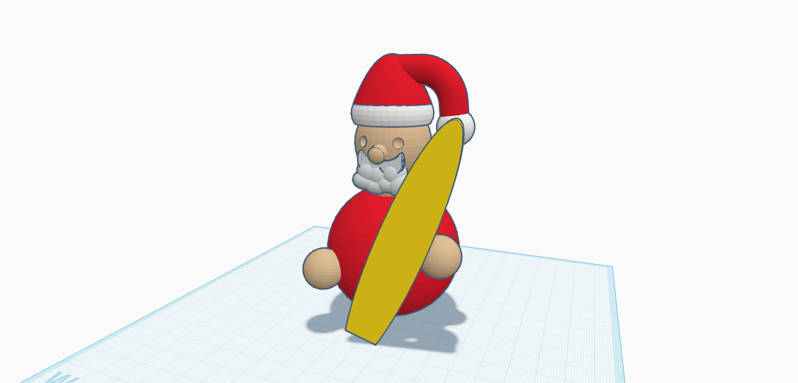 Surf Santa