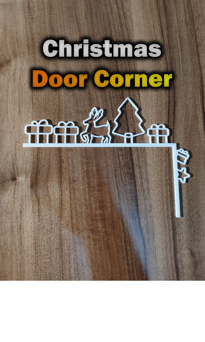 Christmas Door Corner (Right & Left)