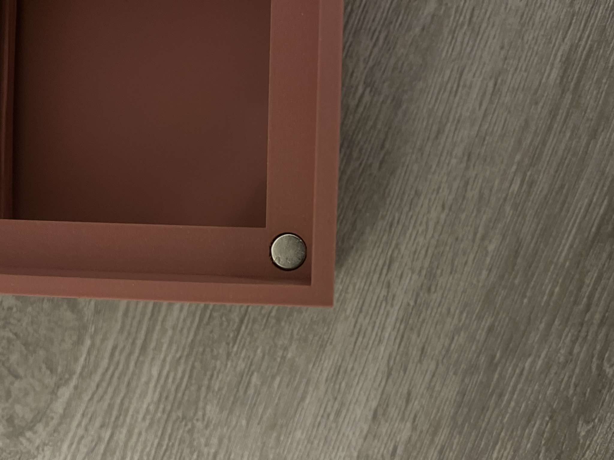 Modern modular rectangular clock by Cobalt | Download free STL model ...