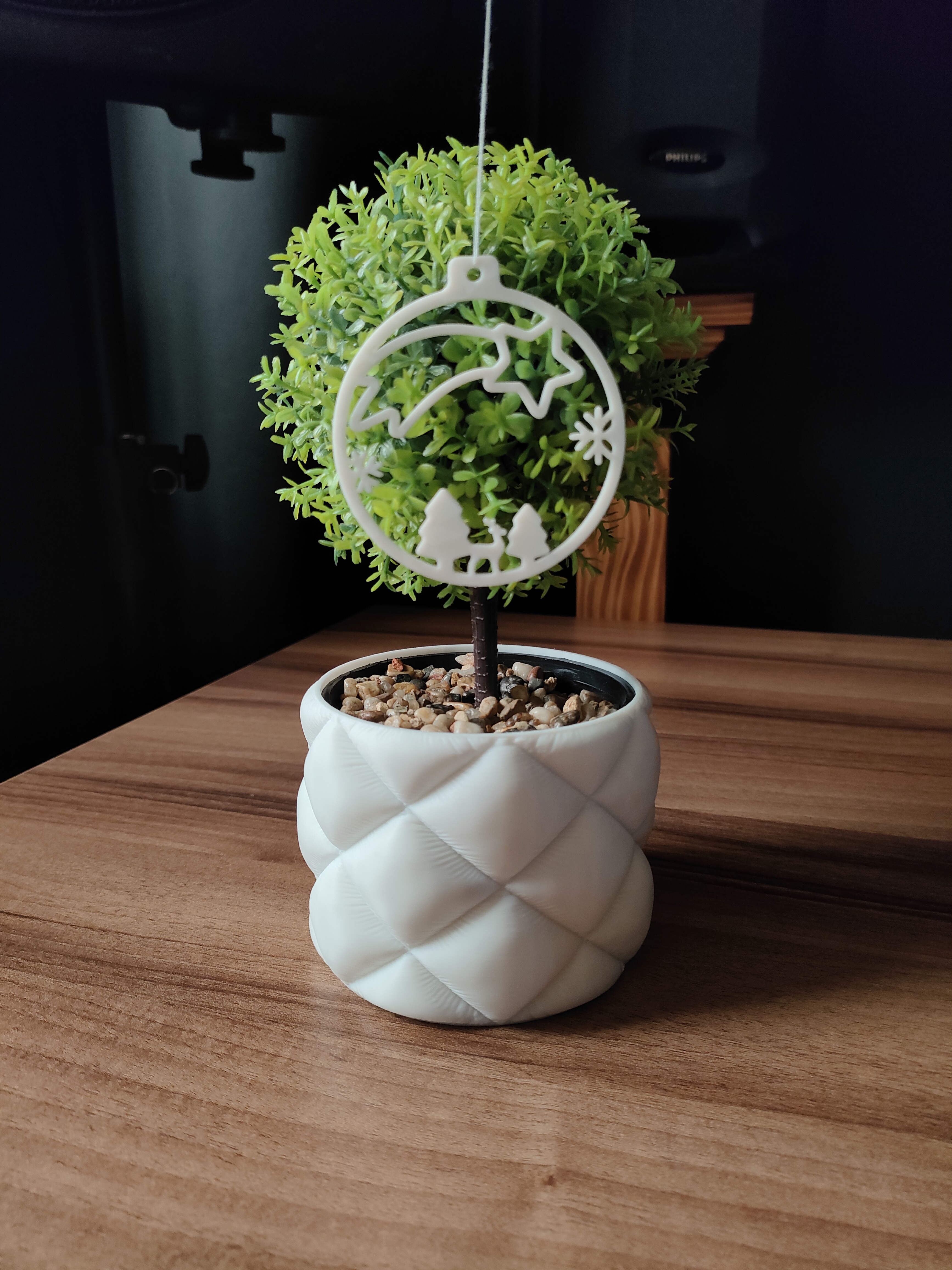 Christmas Ornament with Shooting Star
