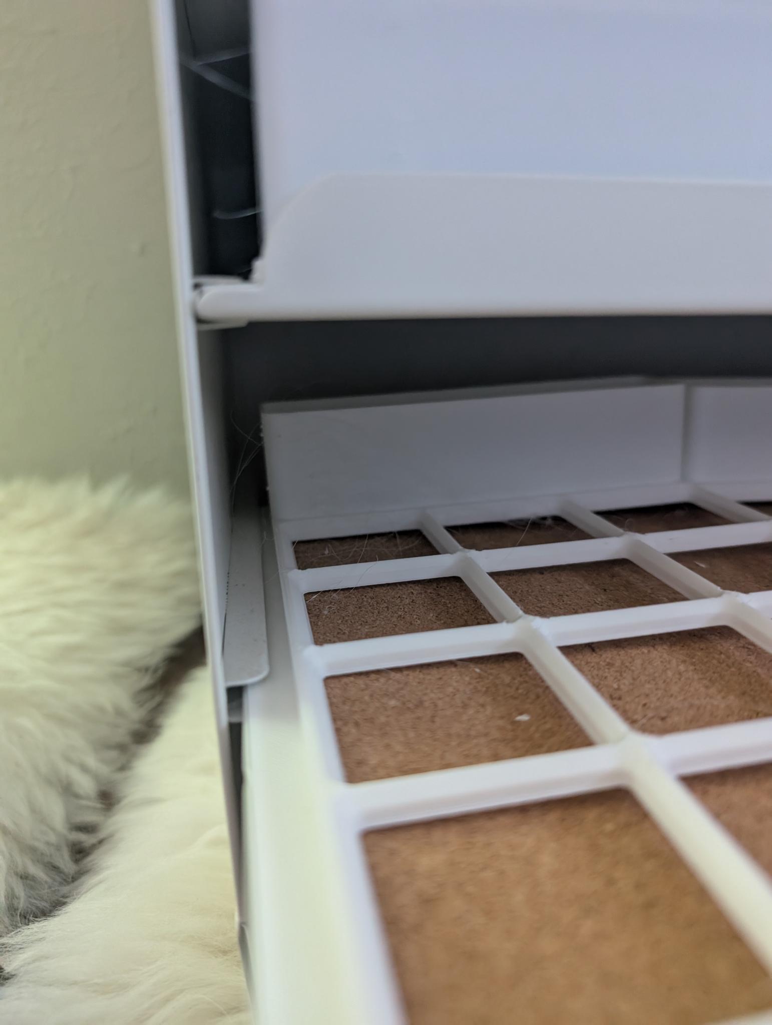 Gridfinity Baseplate for IKEA Kvissle Document Organizer