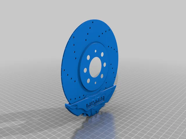 Brake Caliper Clock