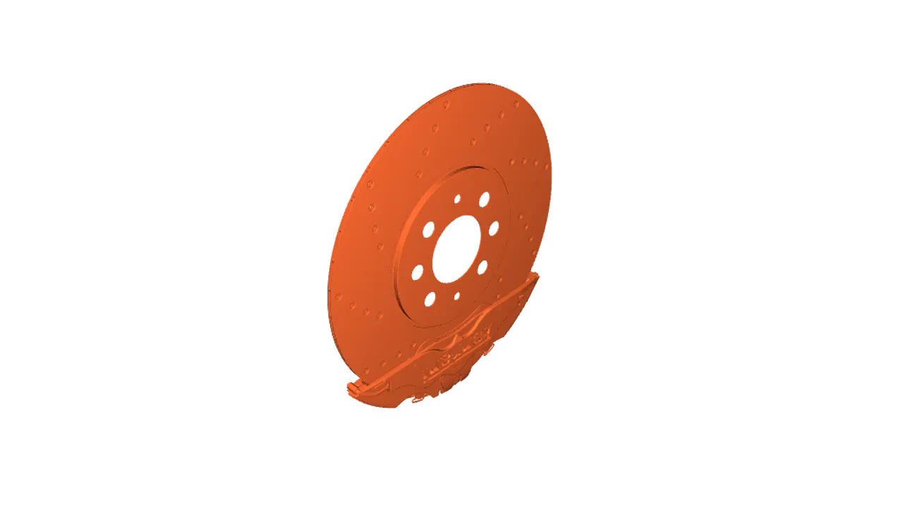 Brake Caliper Clock by Greco1970 | Download free STL model | Printables.com