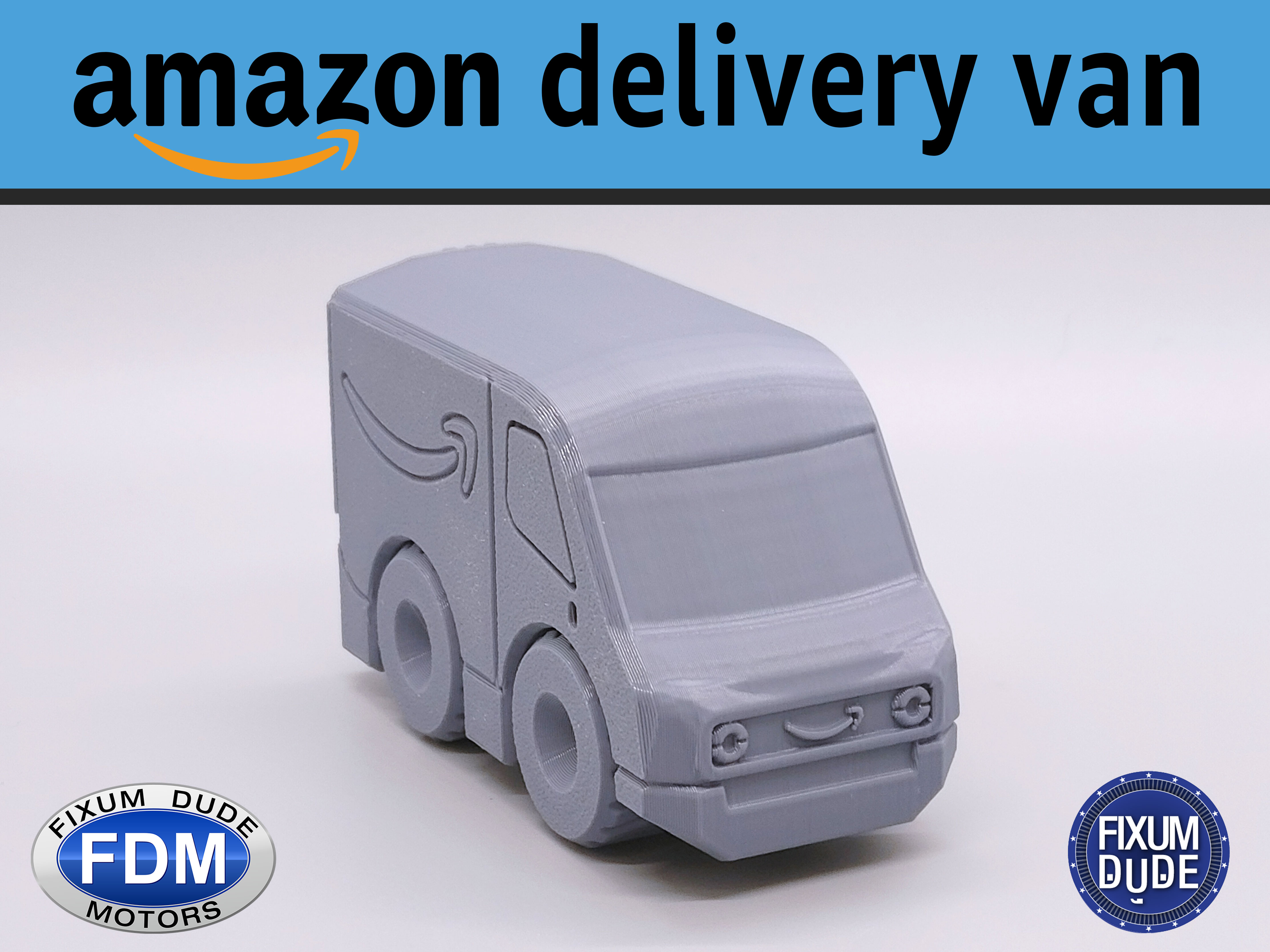 Fixum Dude Motors PIP Amazon Delivery Van — miniatura 9
