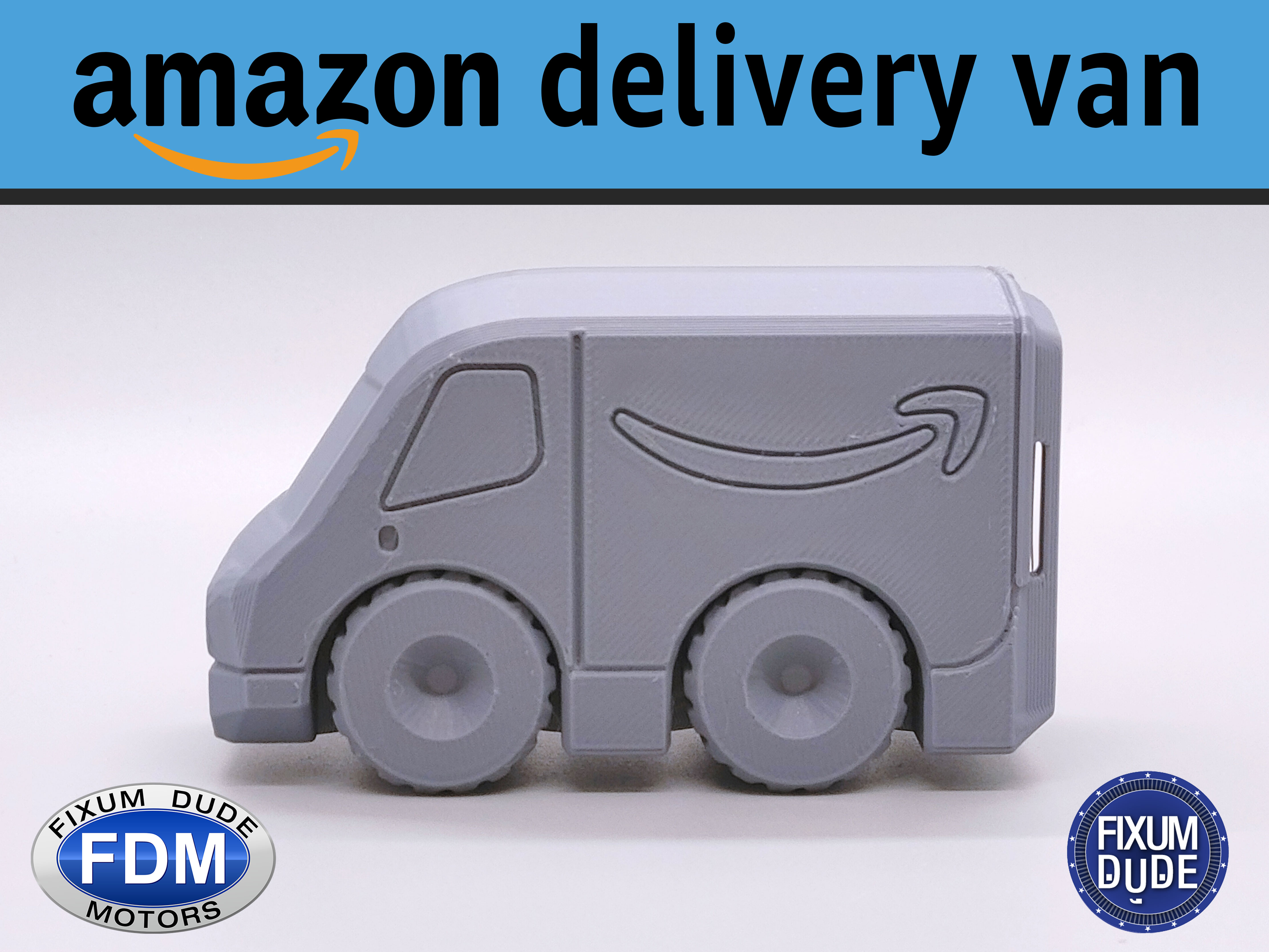 Fixum Dude Motors PIP Amazon Delivery Van — miniatura 11