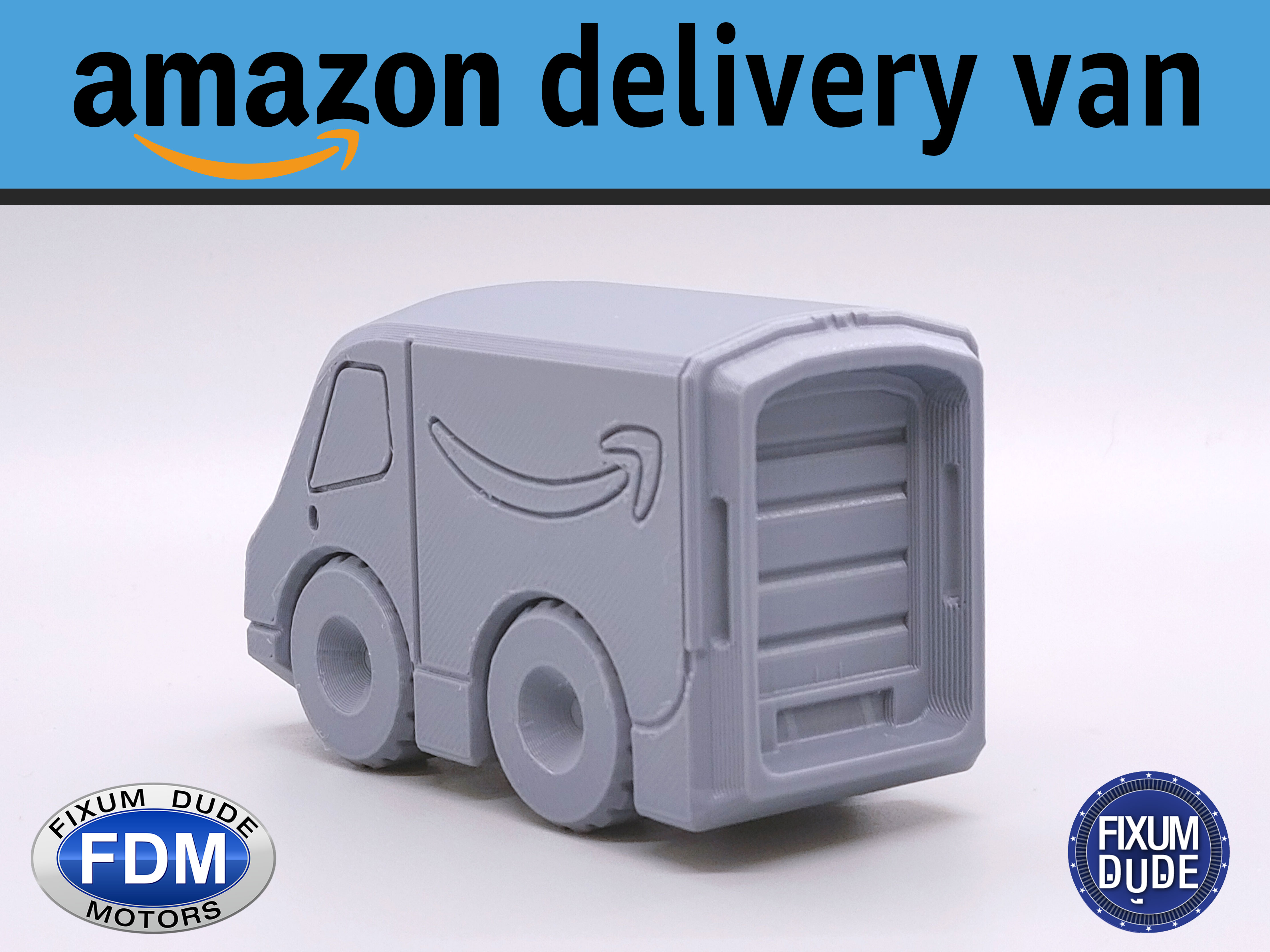 Fixum Dude Motors PIP Amazon Delivery Van — miniatura 10