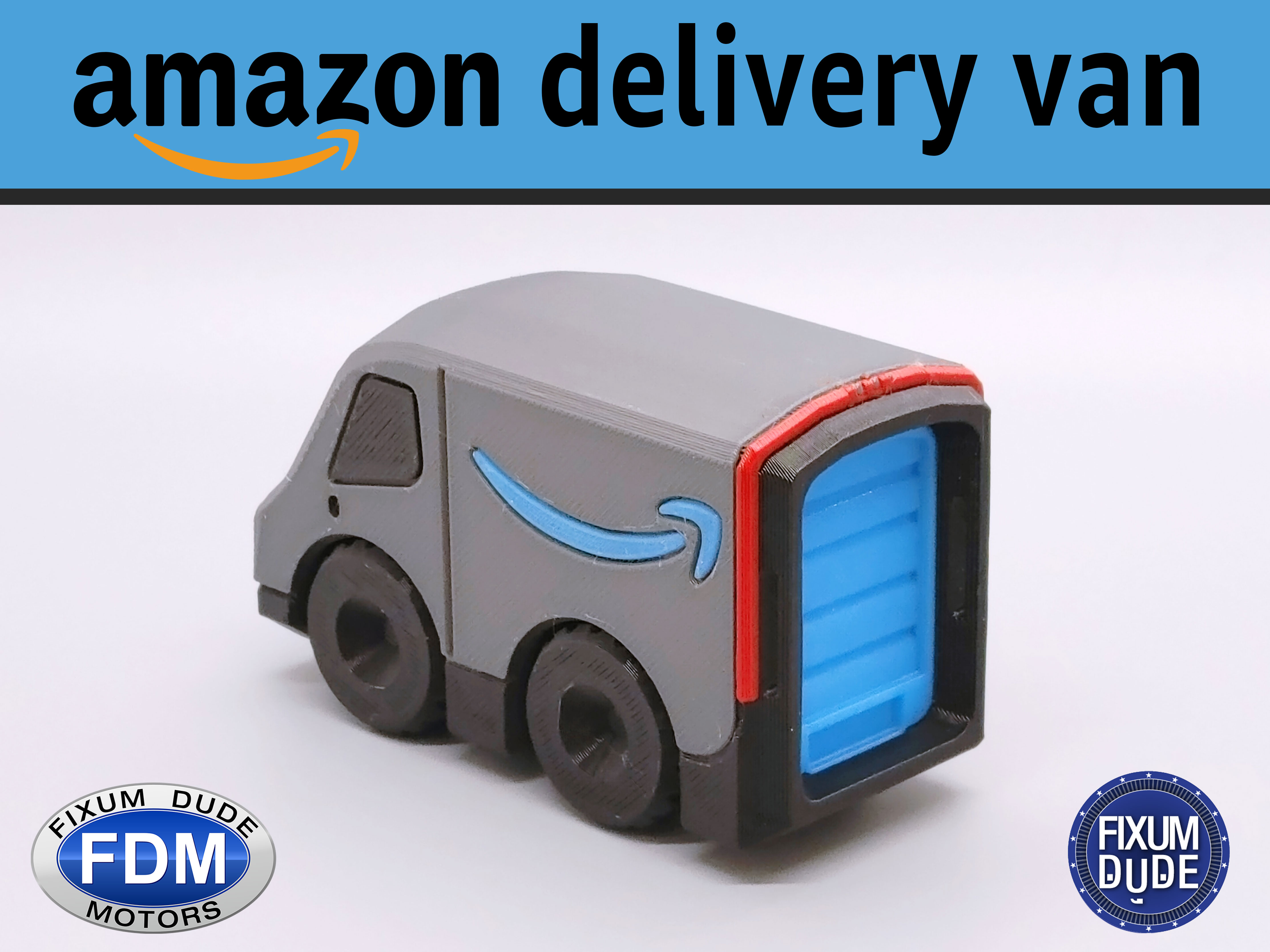 Fixum Dude Motors PIP Amazon Delivery Van — miniatura 4