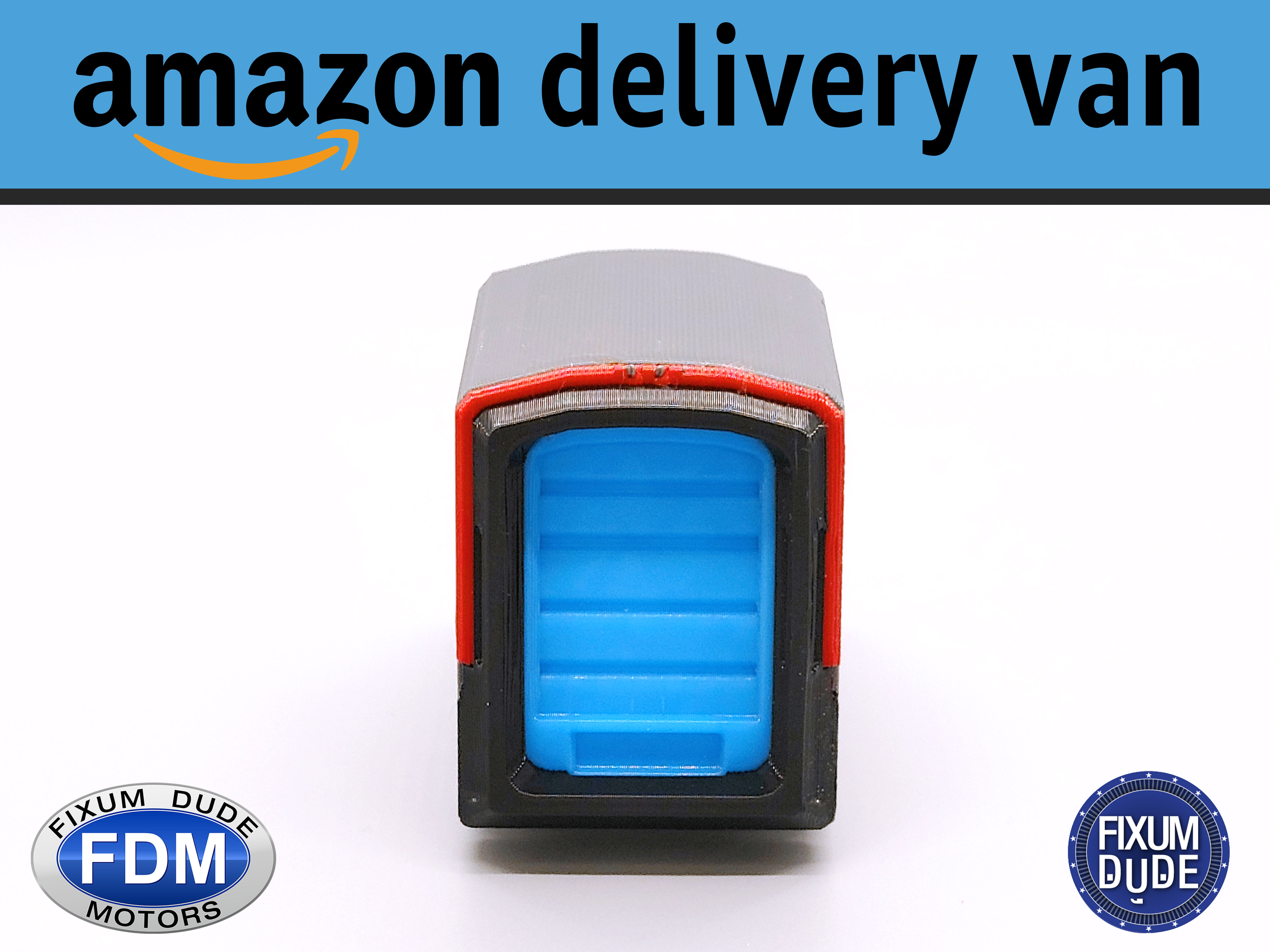 Fixum Dude Motors PIP Amazon Delivery Van — miniatura 7