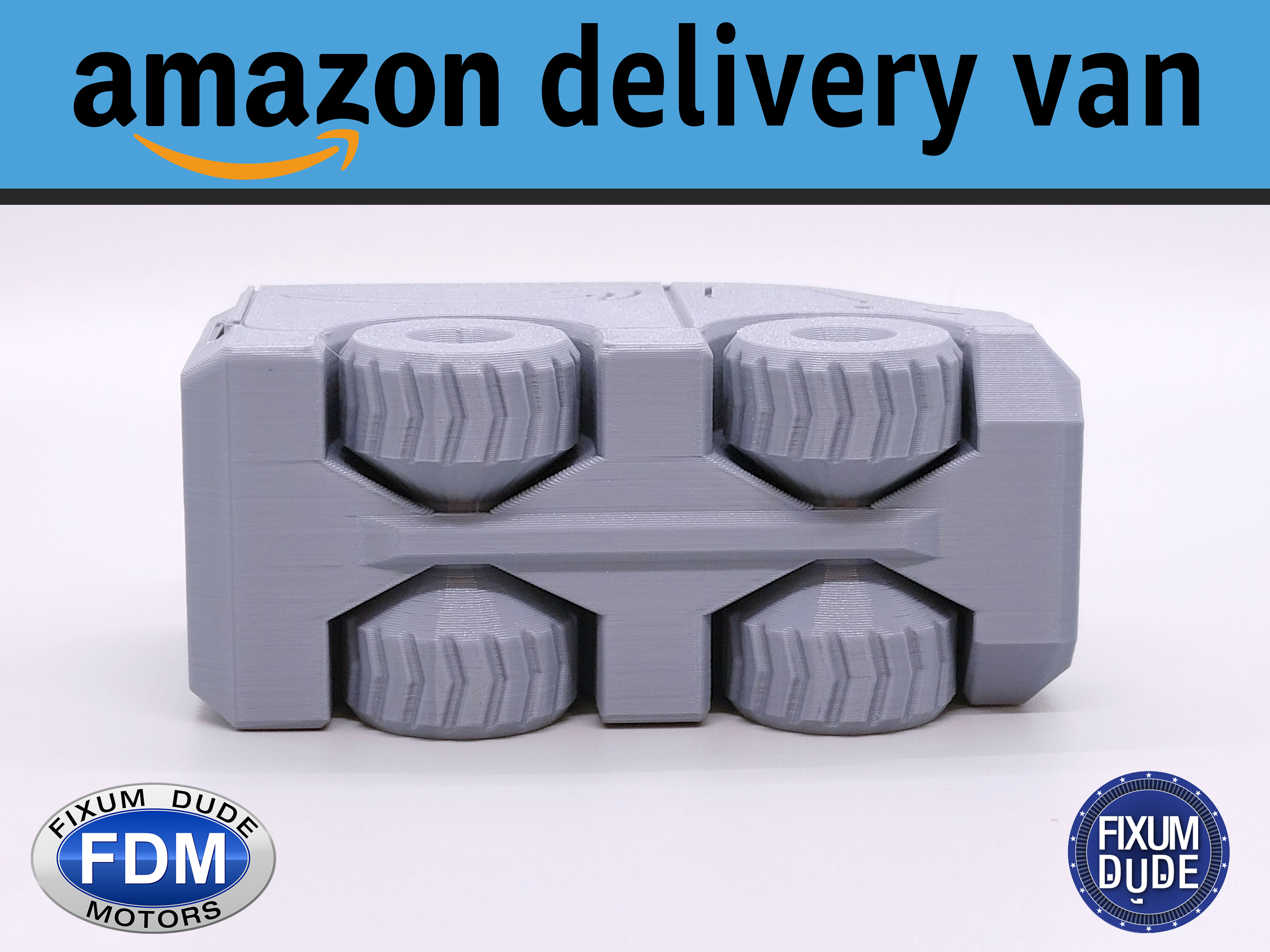 Fixum Dude Motors PIP Amazon Delivery Van — miniatura 14