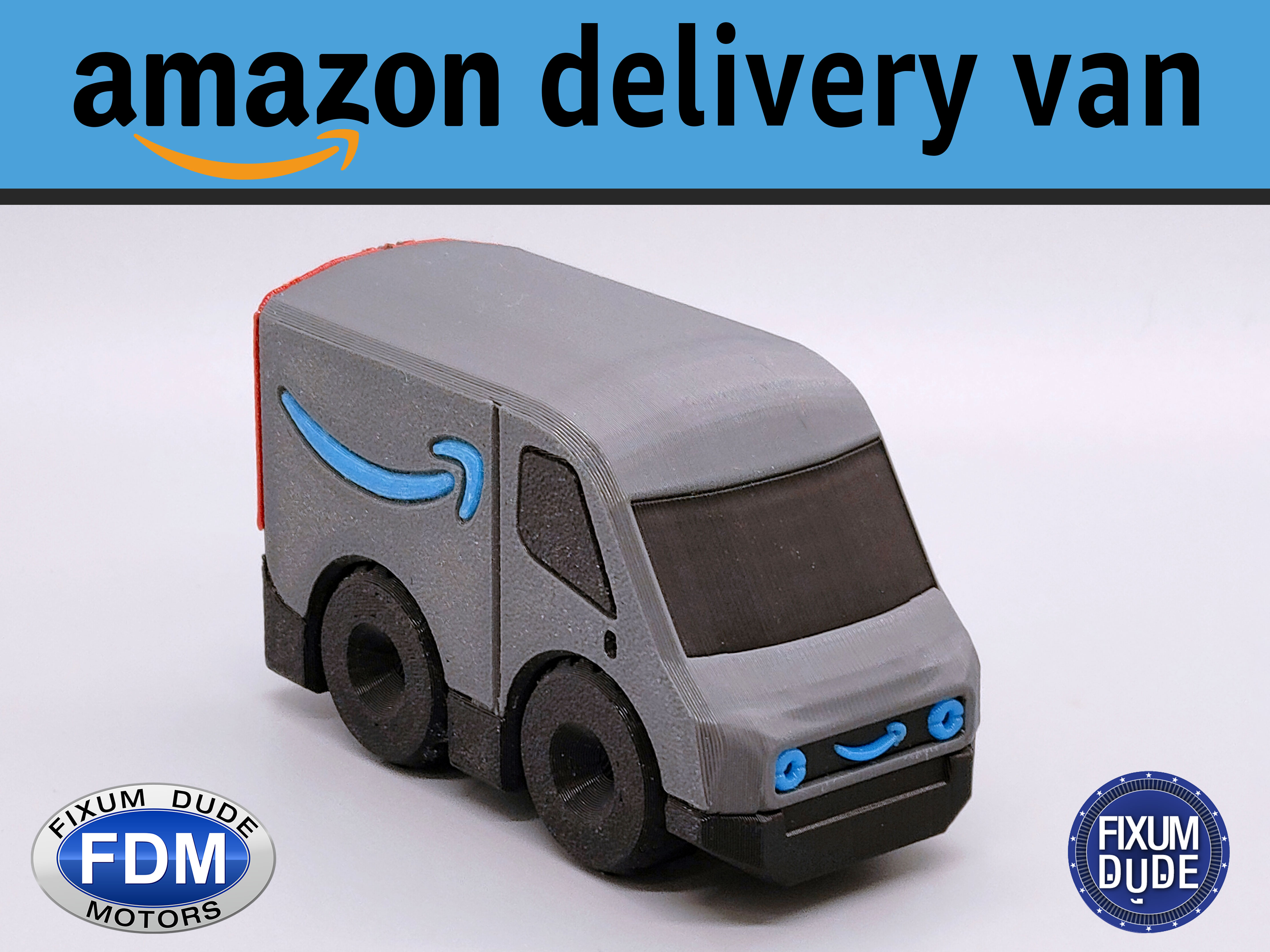 Fixum Dude Motors PIP Amazon Delivery Van — miniatura 8