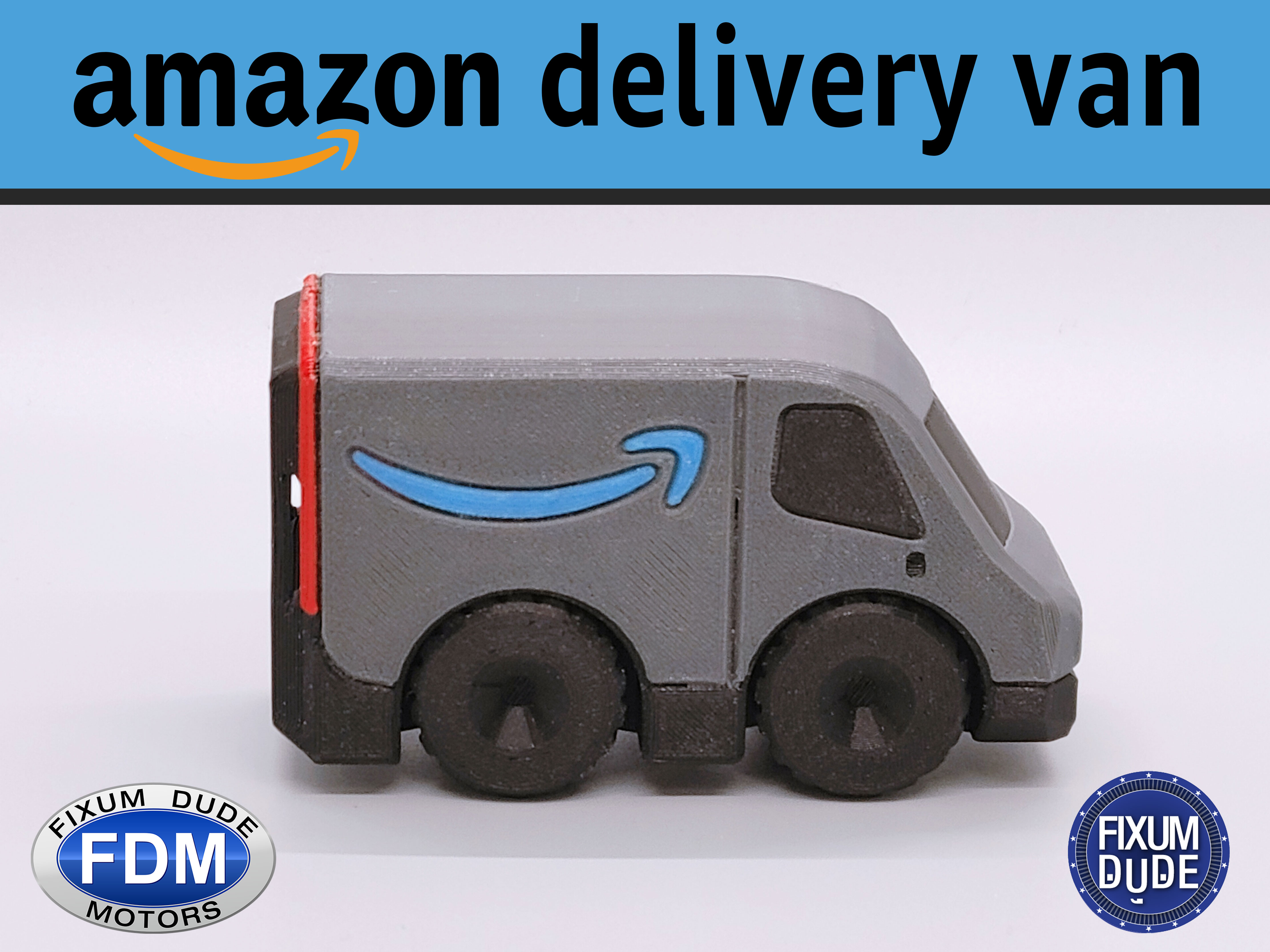 Fixum Dude Motors PIP Amazon Delivery Van — miniatura 3