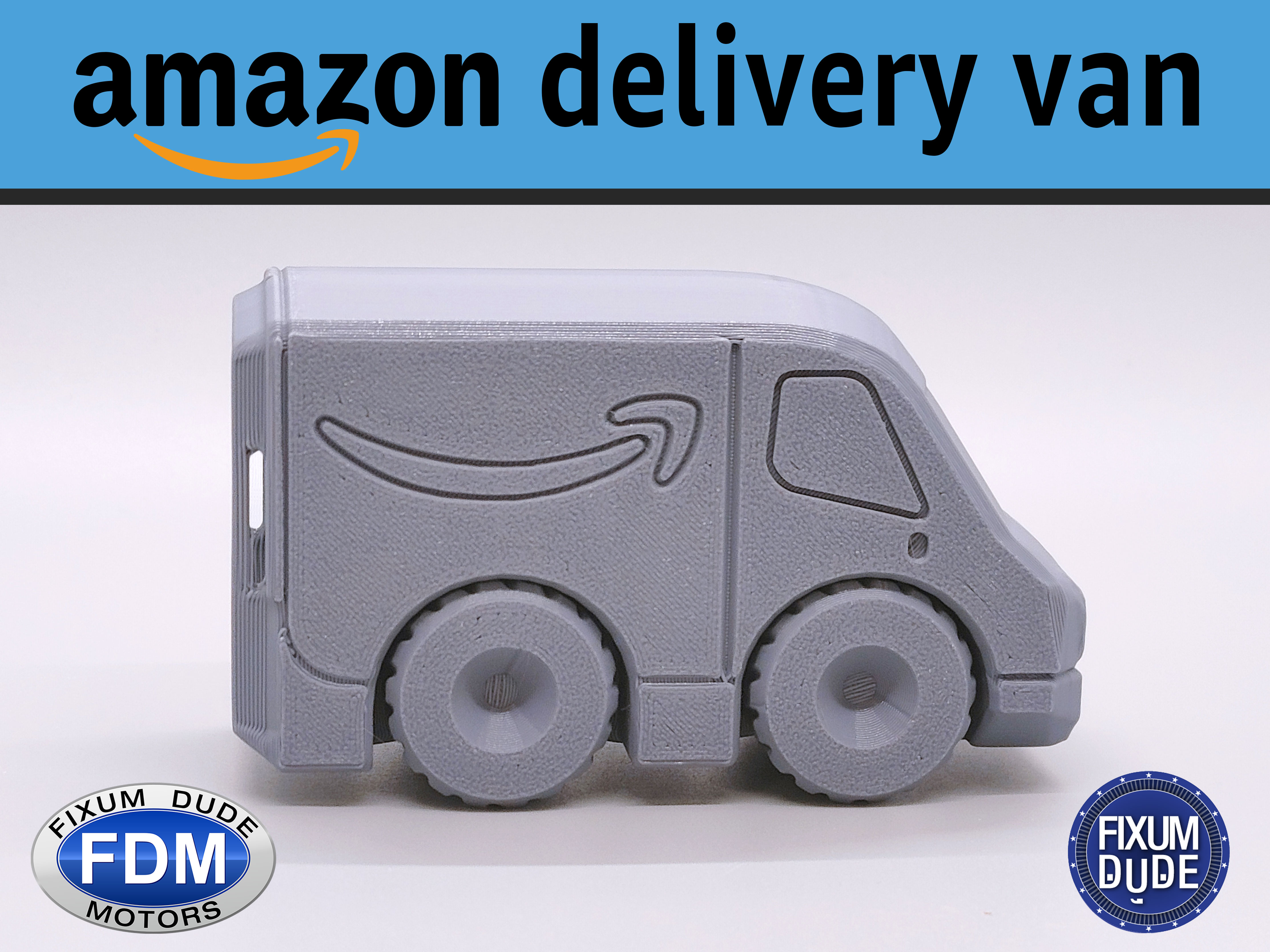 Fixum Dude Motors PIP Amazon Delivery Van — miniatura 12