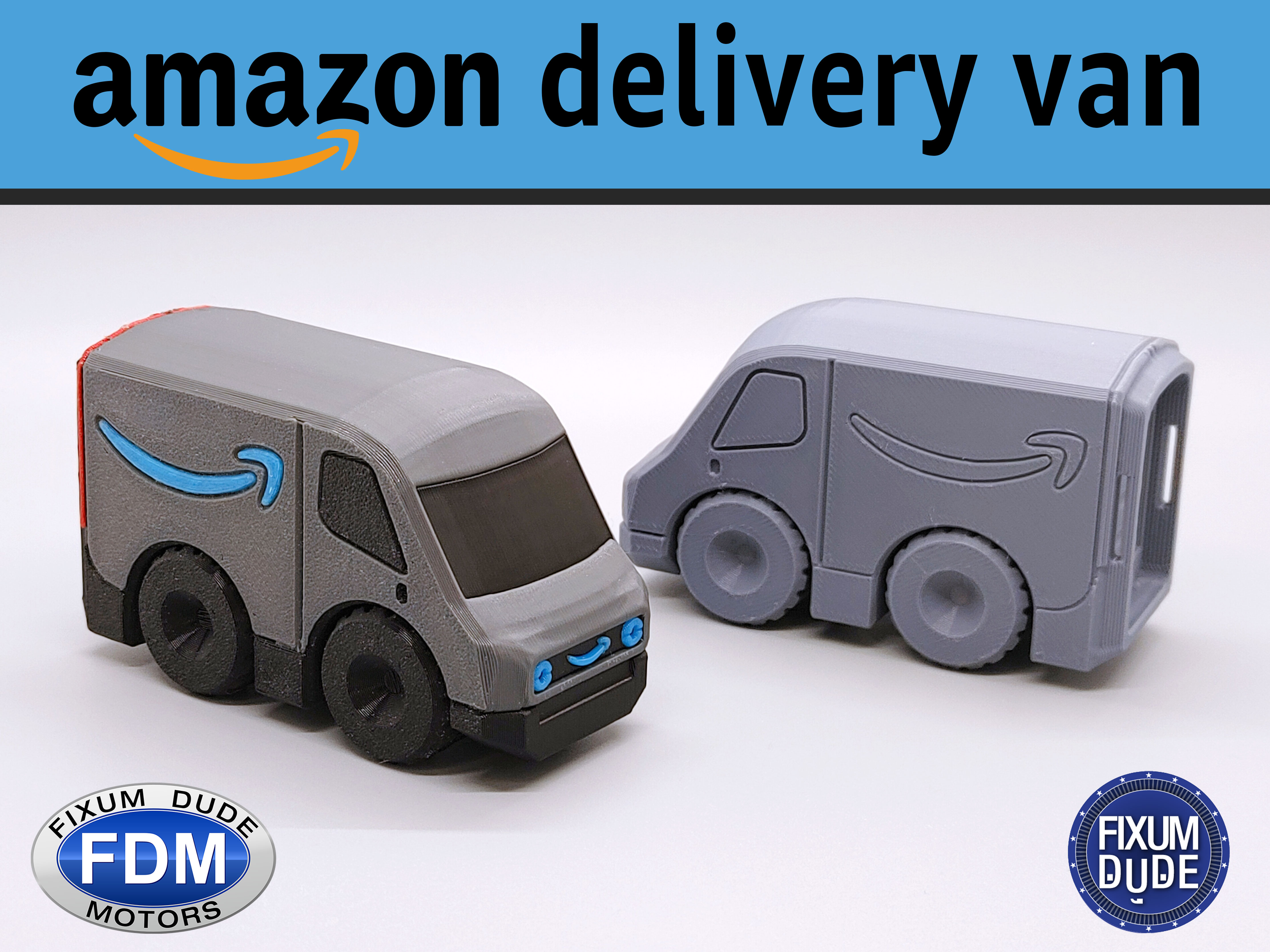Fixum Dude Motors PIP Amazon Delivery Van