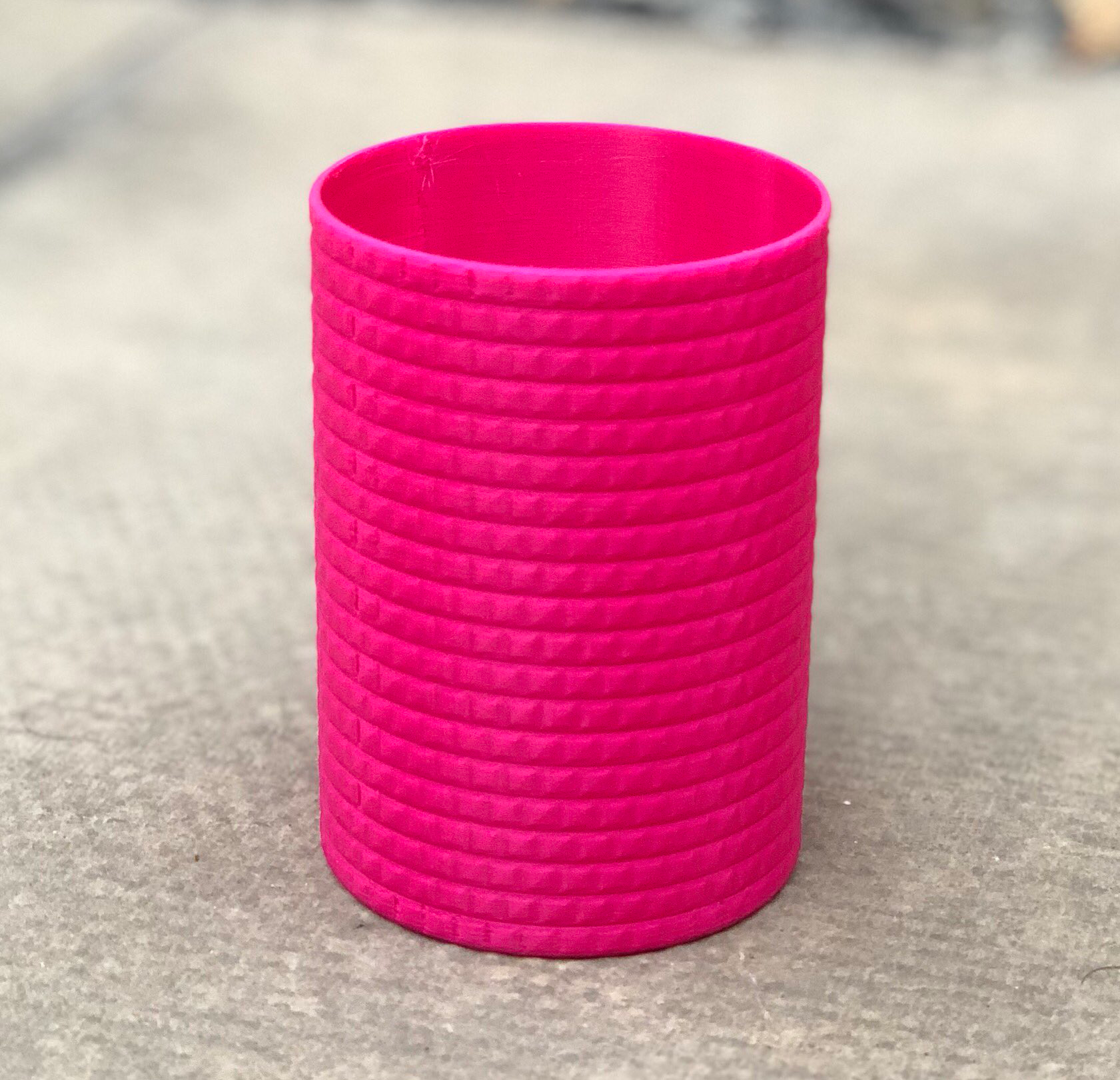 Faceted pot