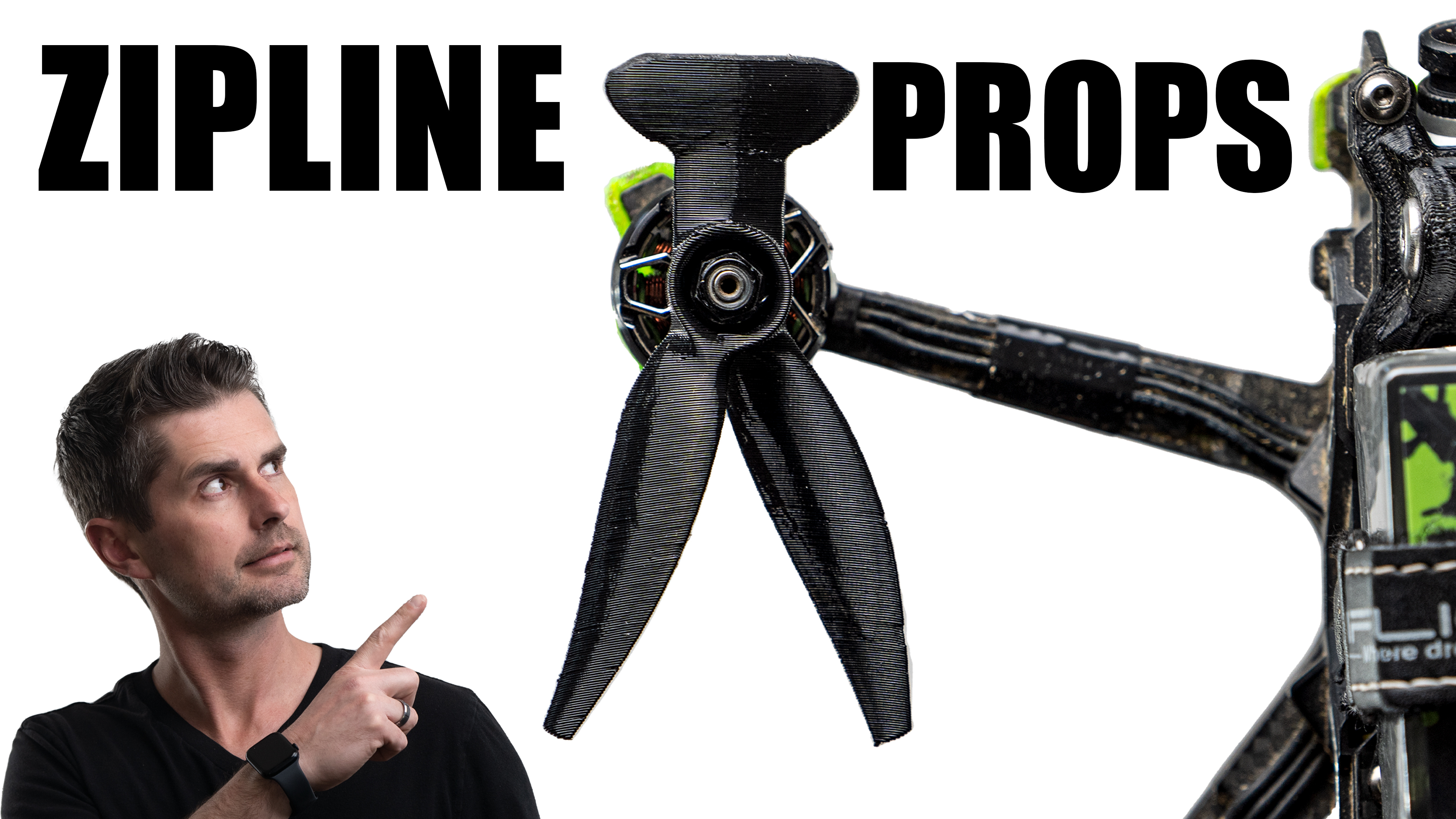 ZipLine and Toroidal Style FPV Drone Props