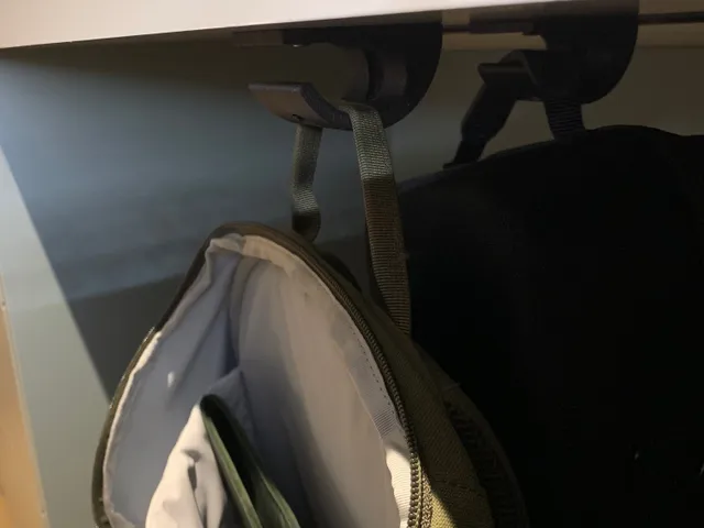 Bag pack hook