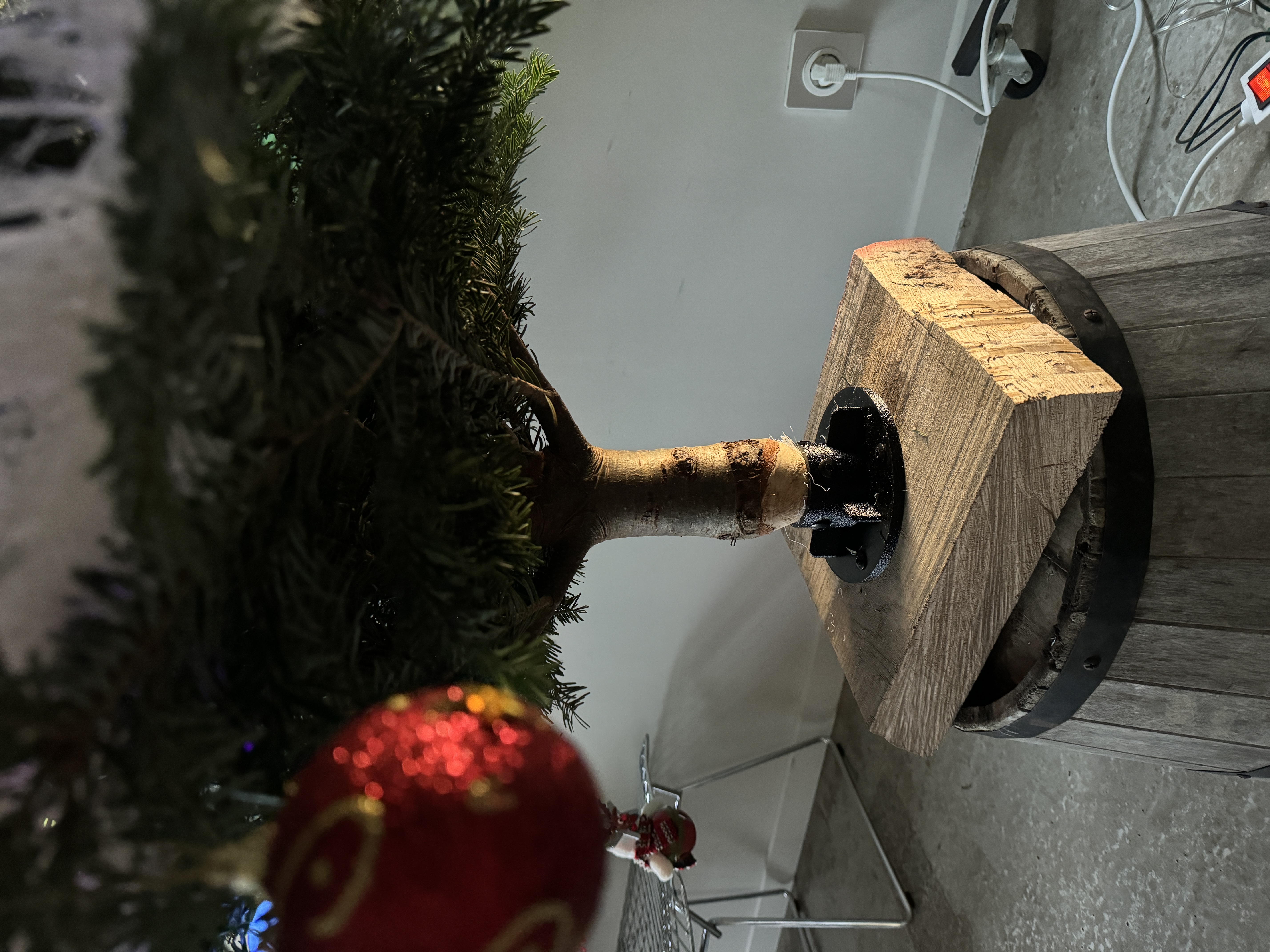 3D Printable Christmas Tree Stand – 5 cm Diameter
