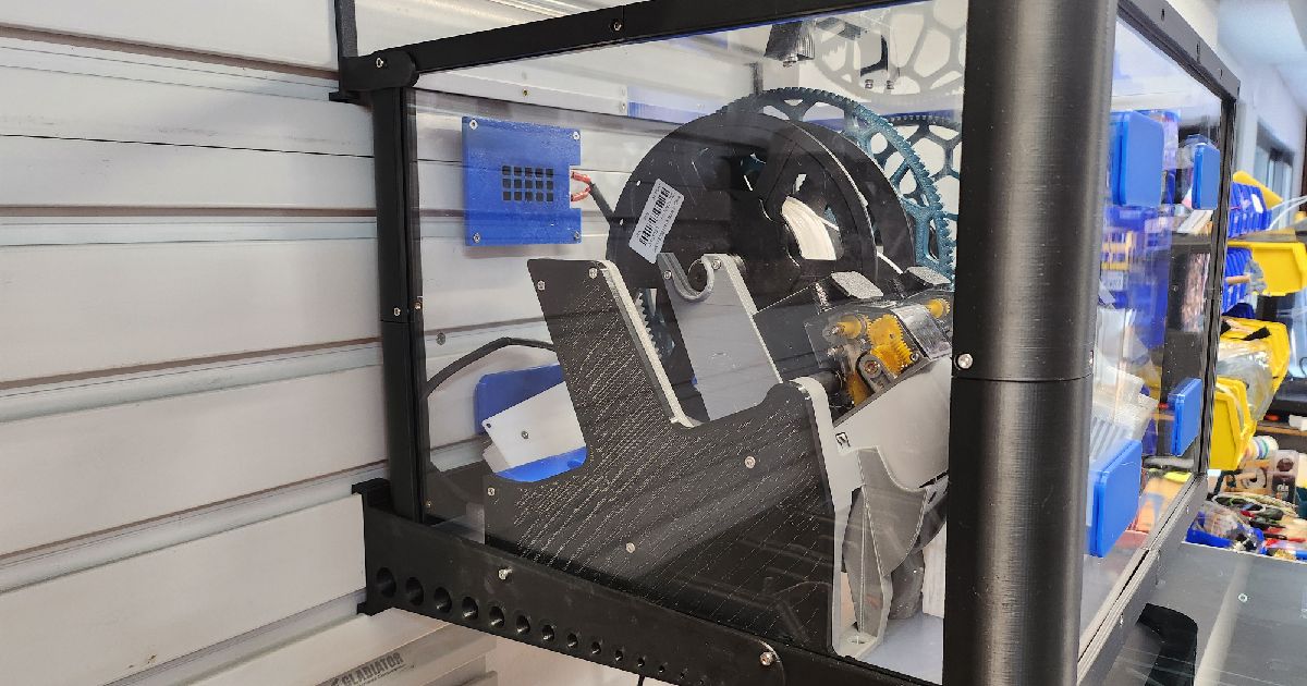 Wall mount brackets for Python AMS Enclosure by DP design | Download ...