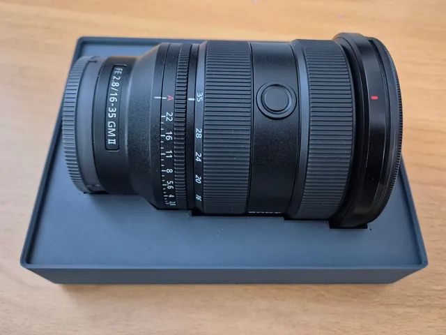 Sony FE 2.8 16-35mm GM II Gridfinity Bin
