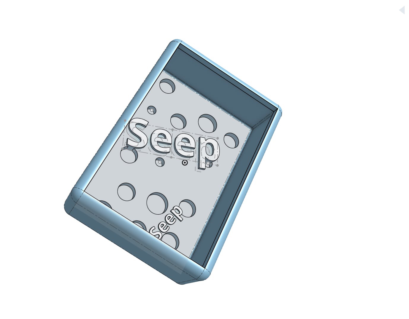 Draining soap box "Seebikarp"