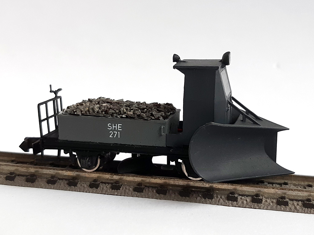 TTm Schneepflug 271 der Südharz-Eisenbahn (M1:120)