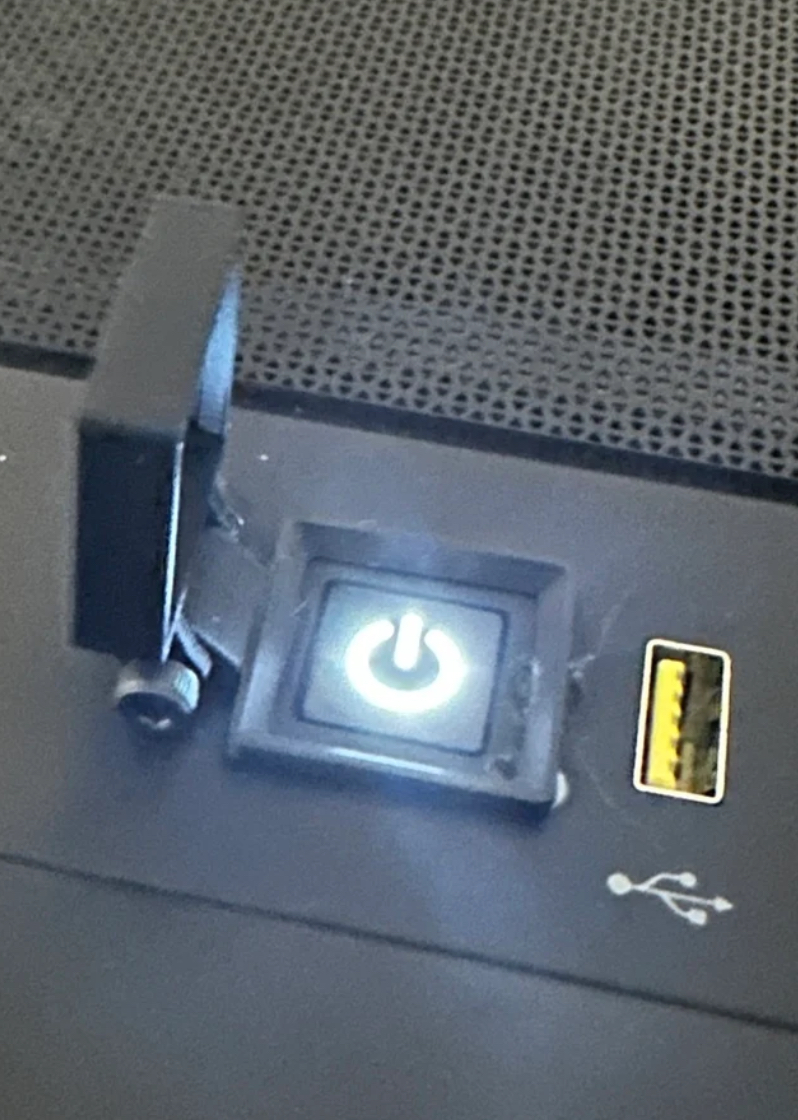 Hinged Flat Button Cover