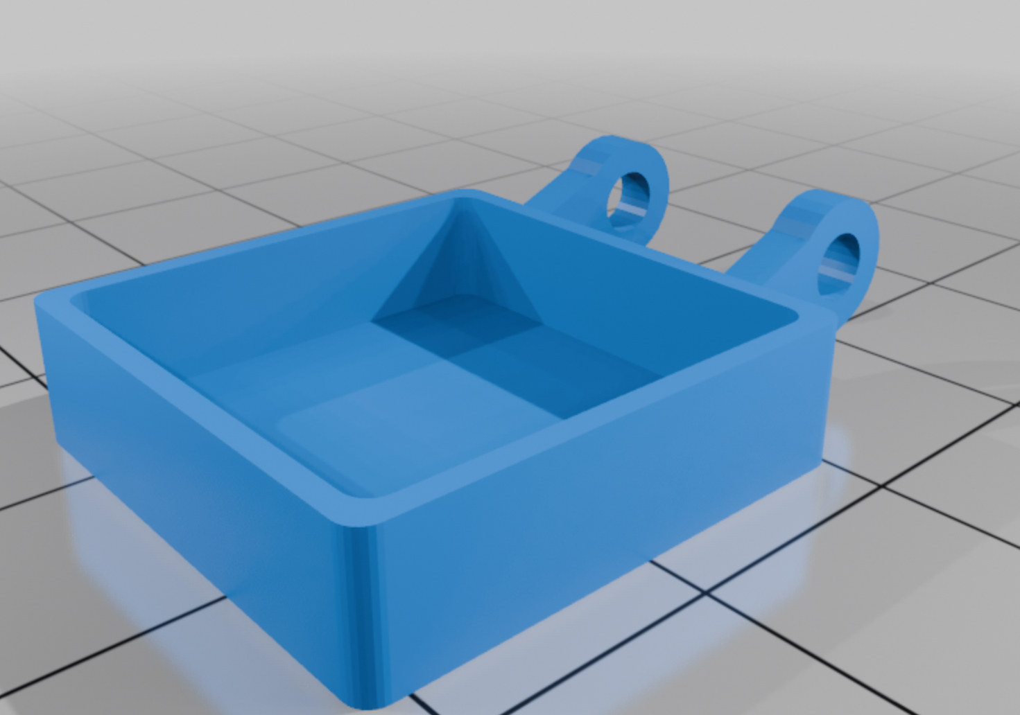 Miniatura 2 do modelo 3D Hinged Flat Button Cover
