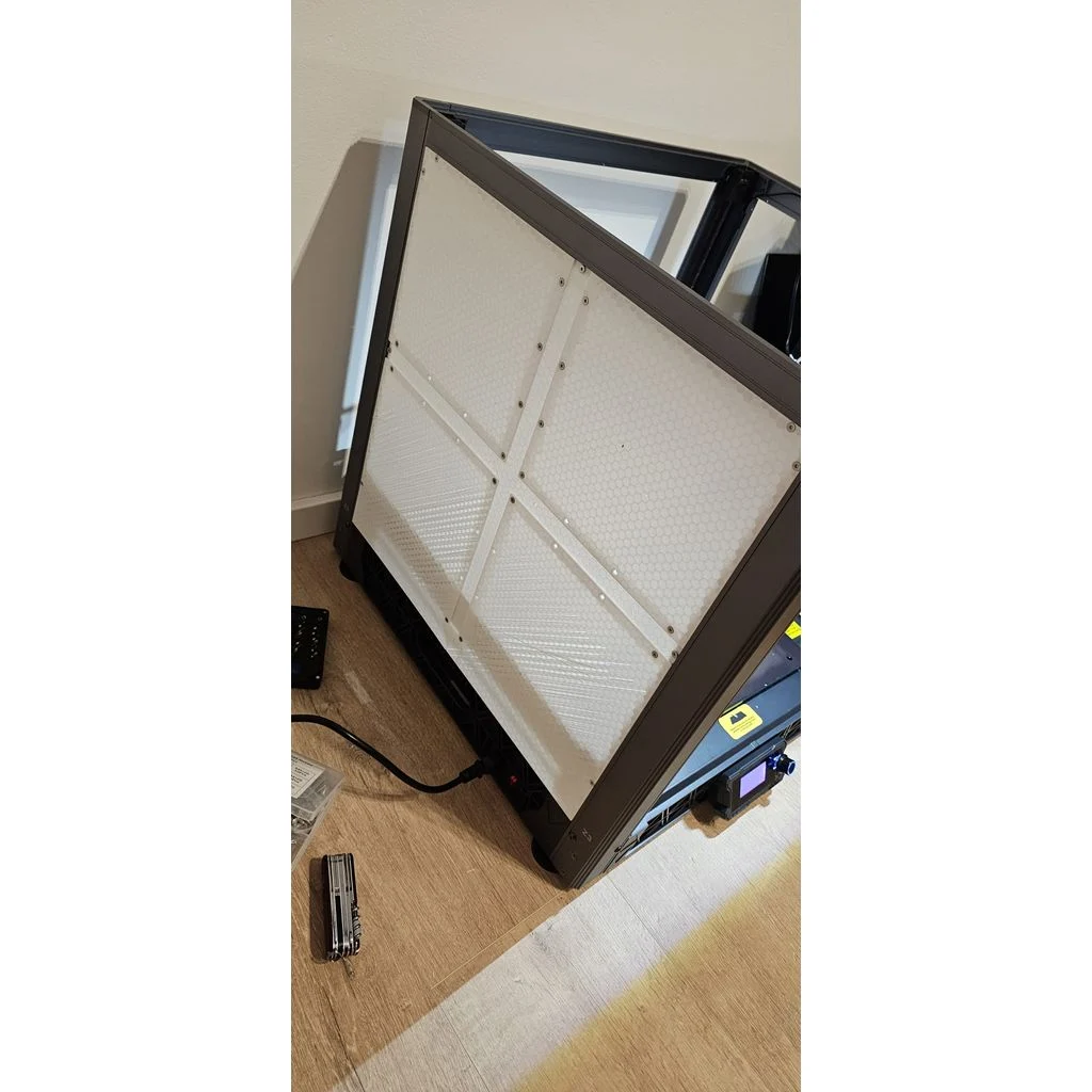 SV08 printed enclosure panel (with spool holder)