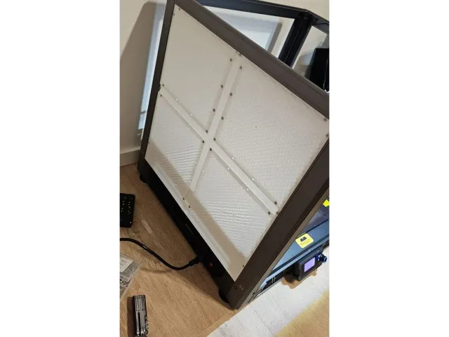 SV08 printed enclosure panel (with spool holder)
