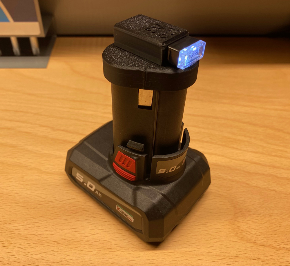 5V Charging Adaptor for 12V PARKSIDE Performance cordless screwdriver battery