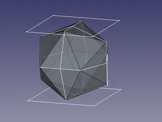 FreeCAD Ikosahedron Parametric