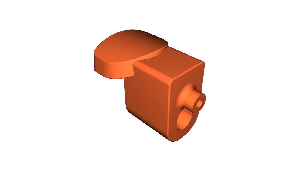 Microwave Handle Mount by JROBot | Download free STL model | Printables.com