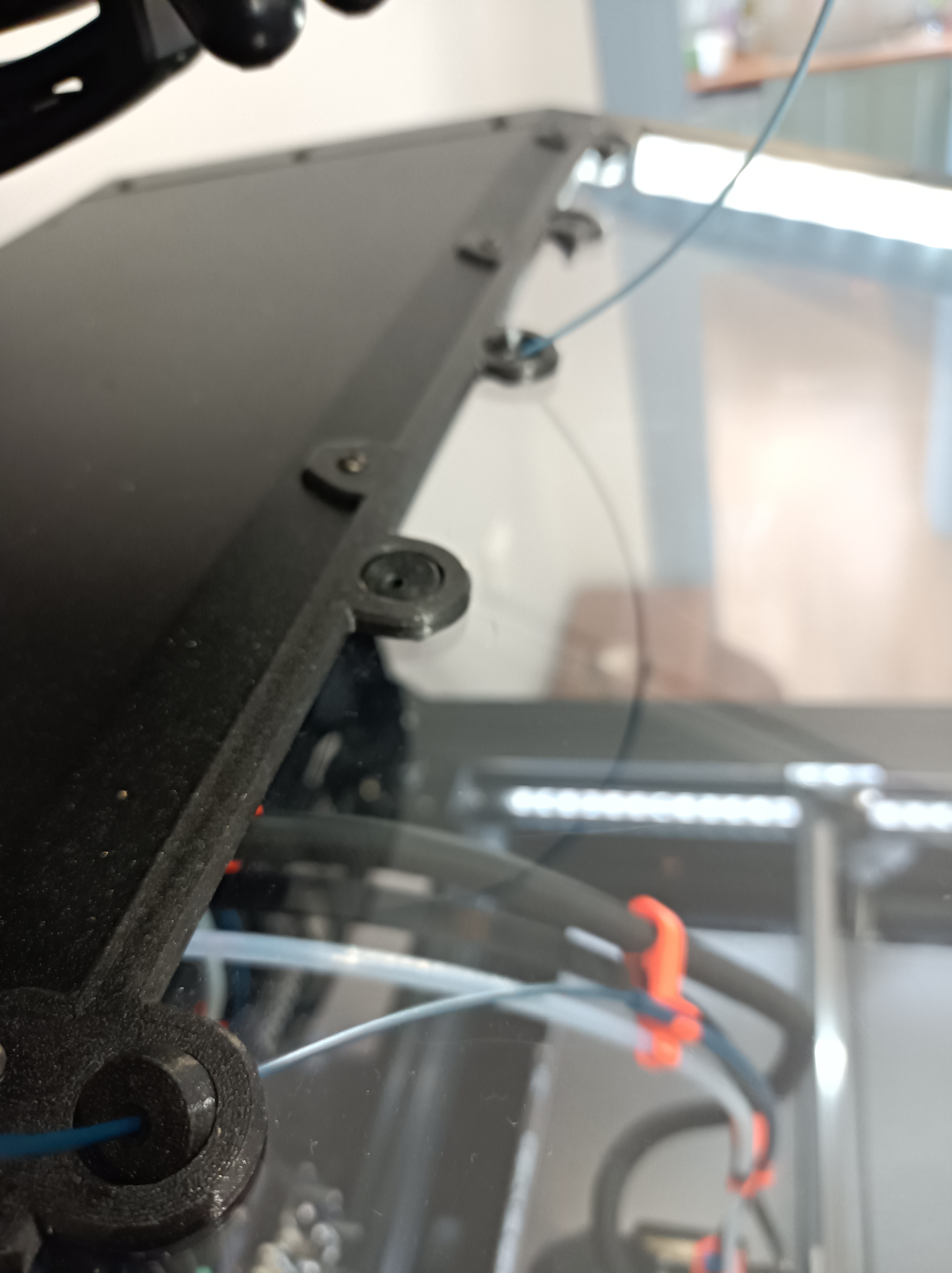 Prusa XL official enclosure upgrade - Over the top feeding filament