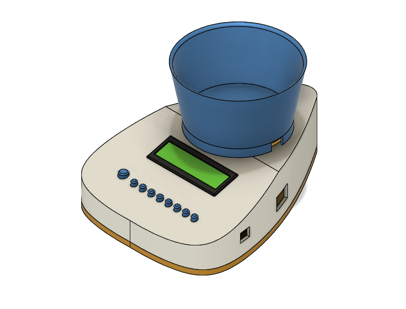 Coin weighing scale