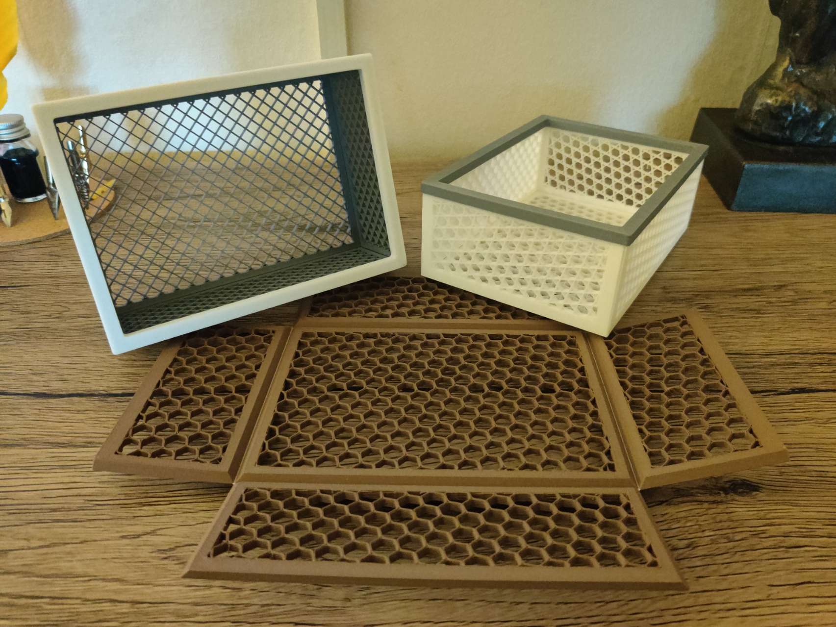 Miniatura 2 do modelo 3D Customizable Infill Crate