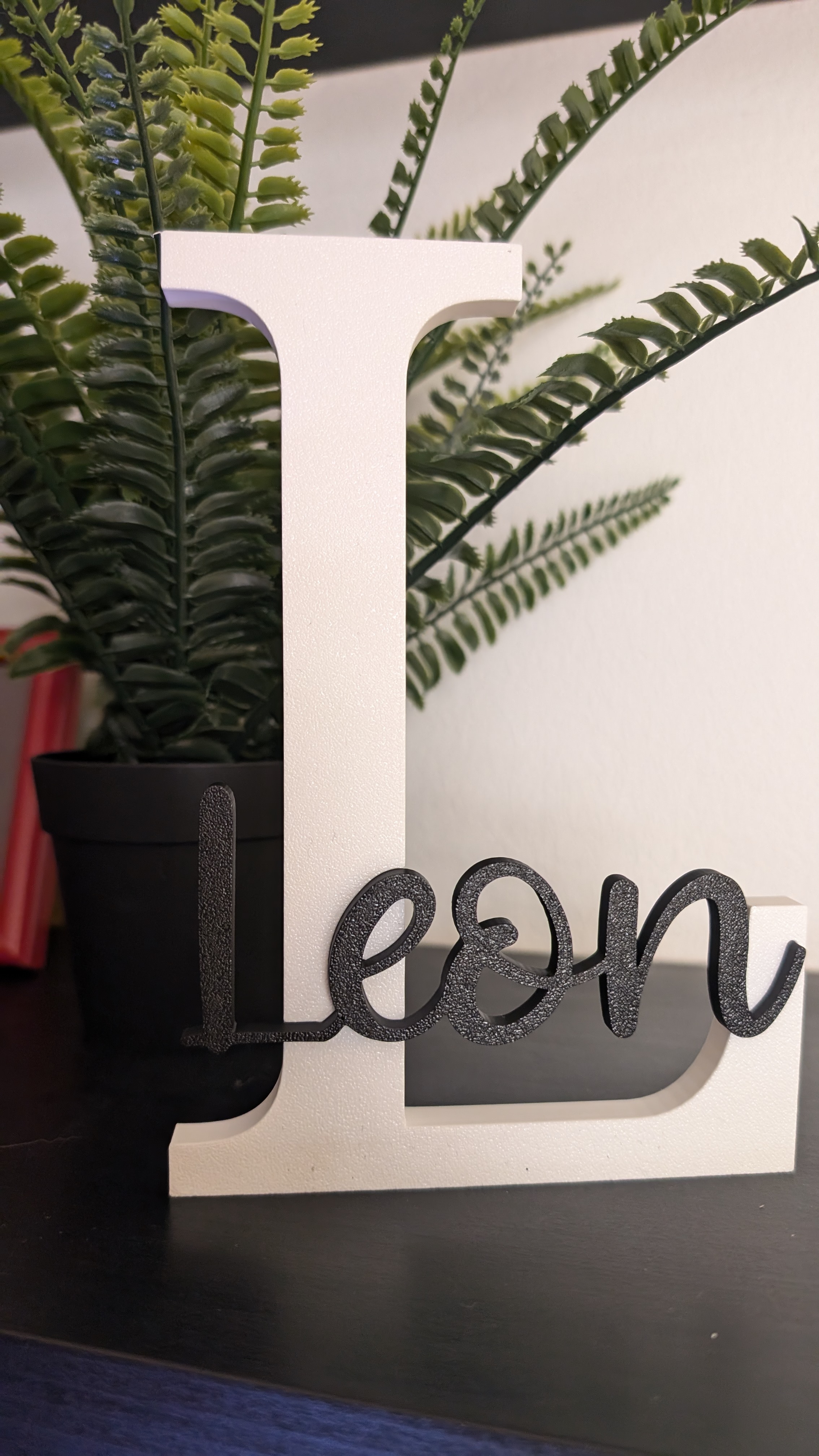 Leon Name with initial