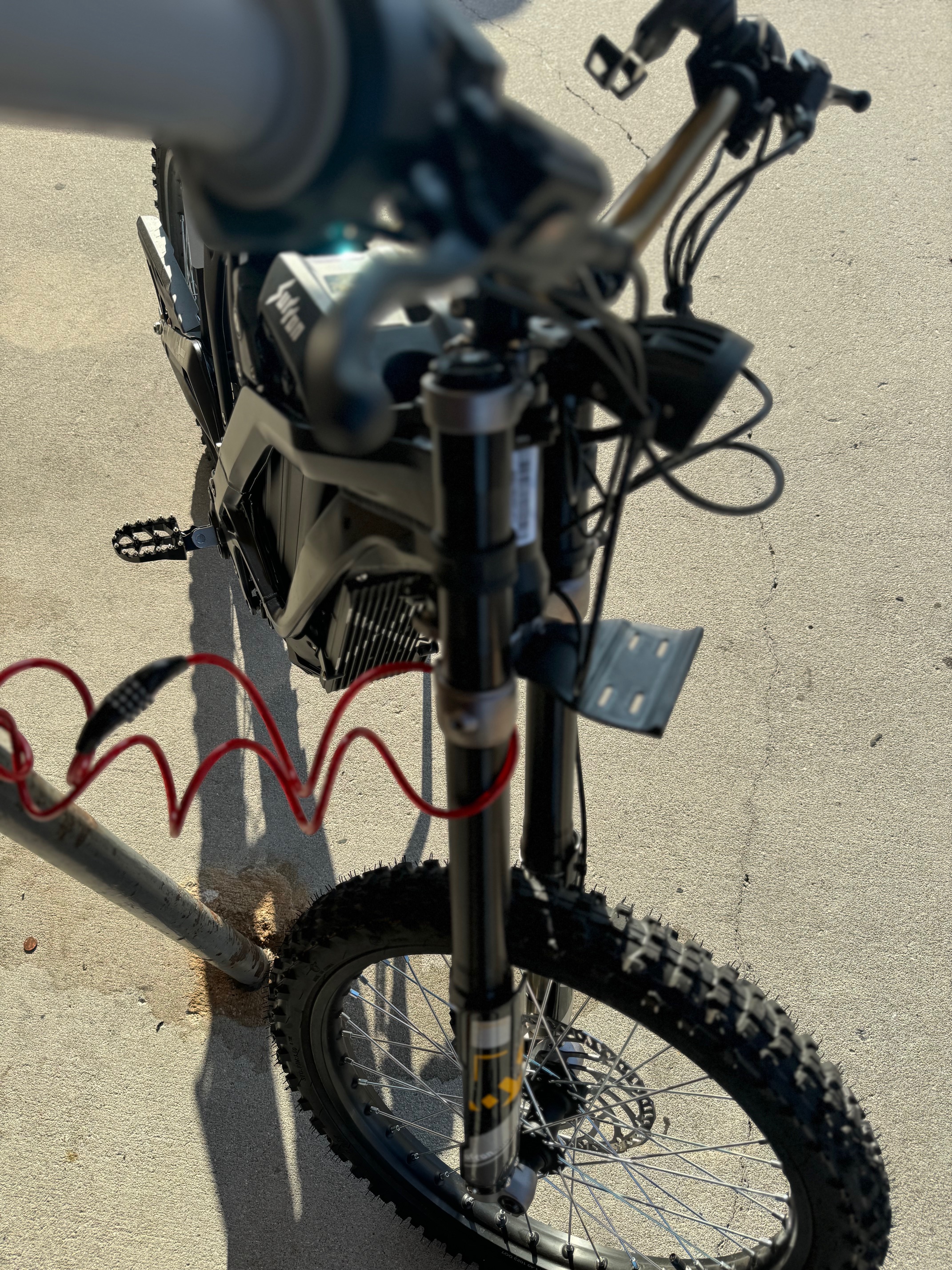 Miniatura 4 do modelo 3D Surron fender delete