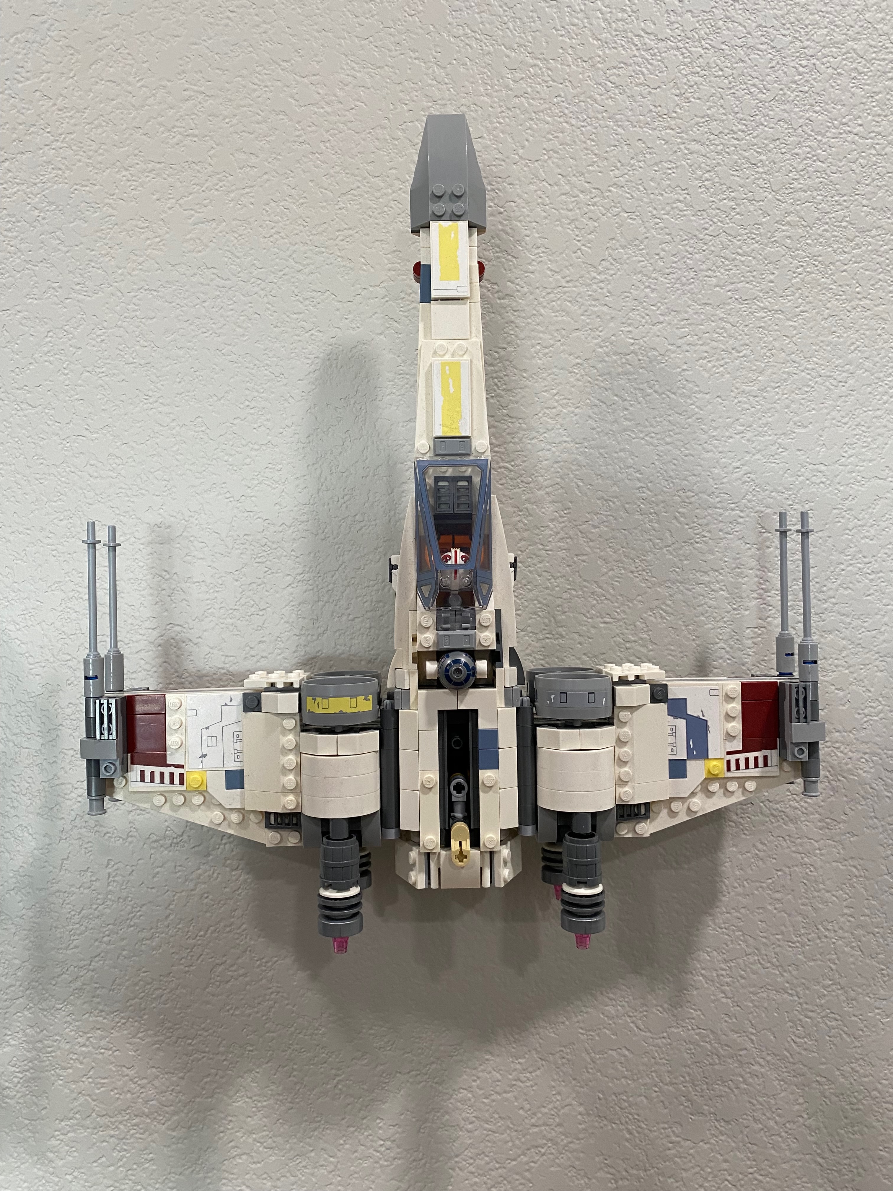 Wall Mount for LEGO X-Wing (Kit 75218)