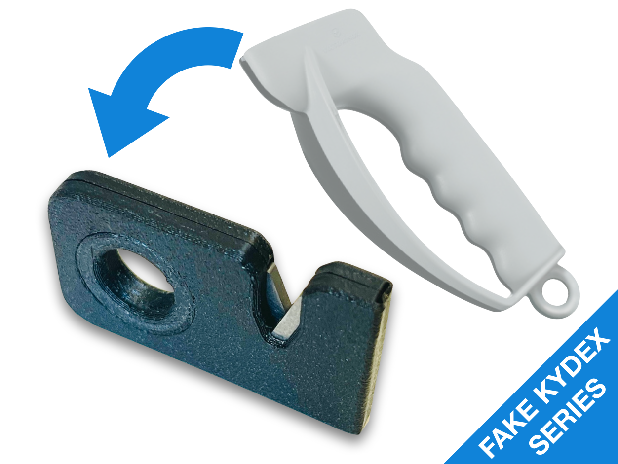 Fake Kydex: Victorinox Knife Sharpener Keychain