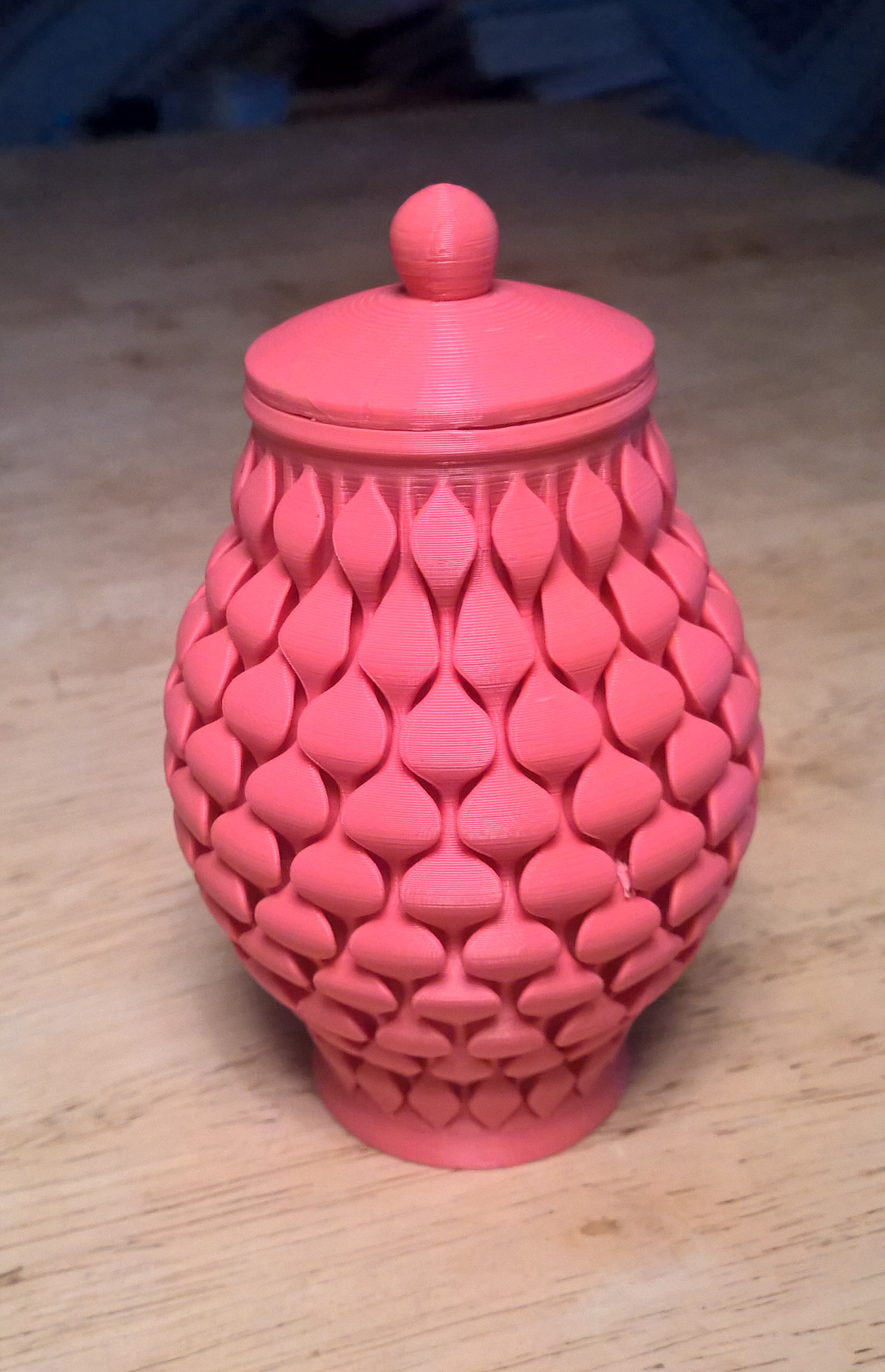 Lid for the *slightly* Overengineered Olpe Vase