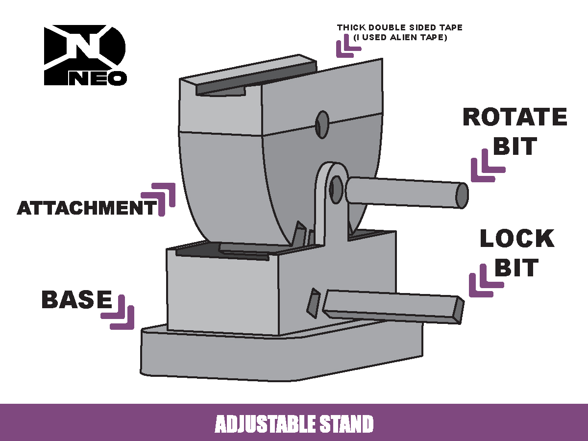 Miniatura 2 do modelo 3D Adjustable Multi-use/Plane Model Stand