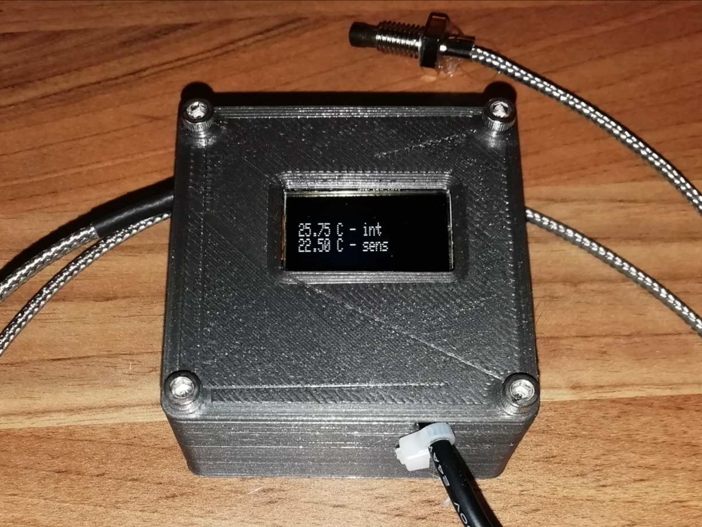 Thermocouple thermometer (incl. Arduino - Code)