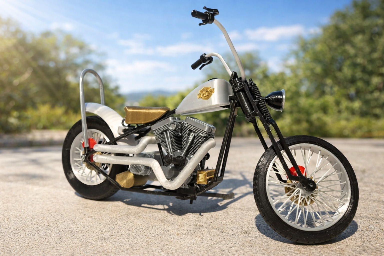 Harley Davidson motorcycle Designer Ed van der Heijden